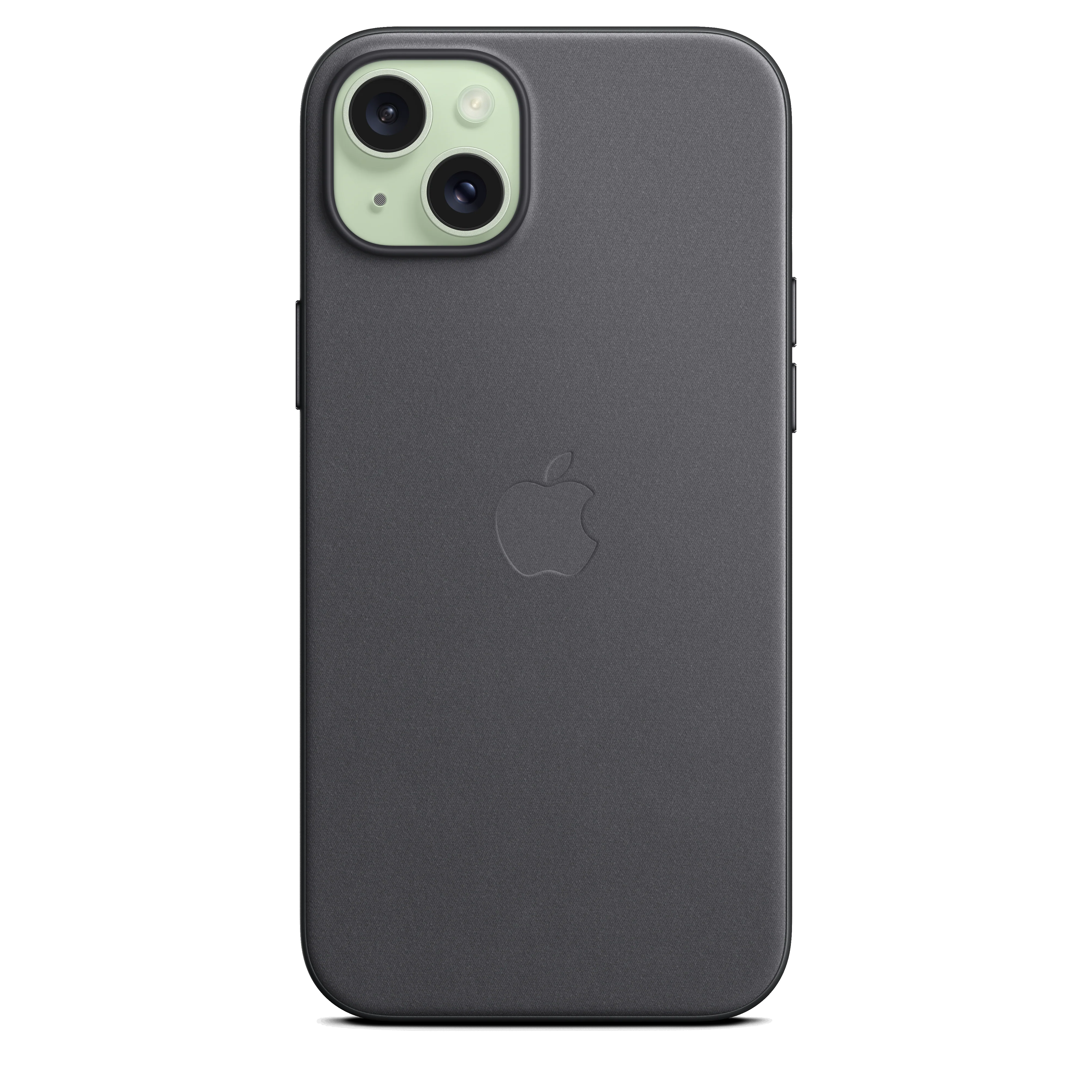 EOL FineWoven hoesje met MagSafe voor iPhone 15 Plus - Zwart - Image 4