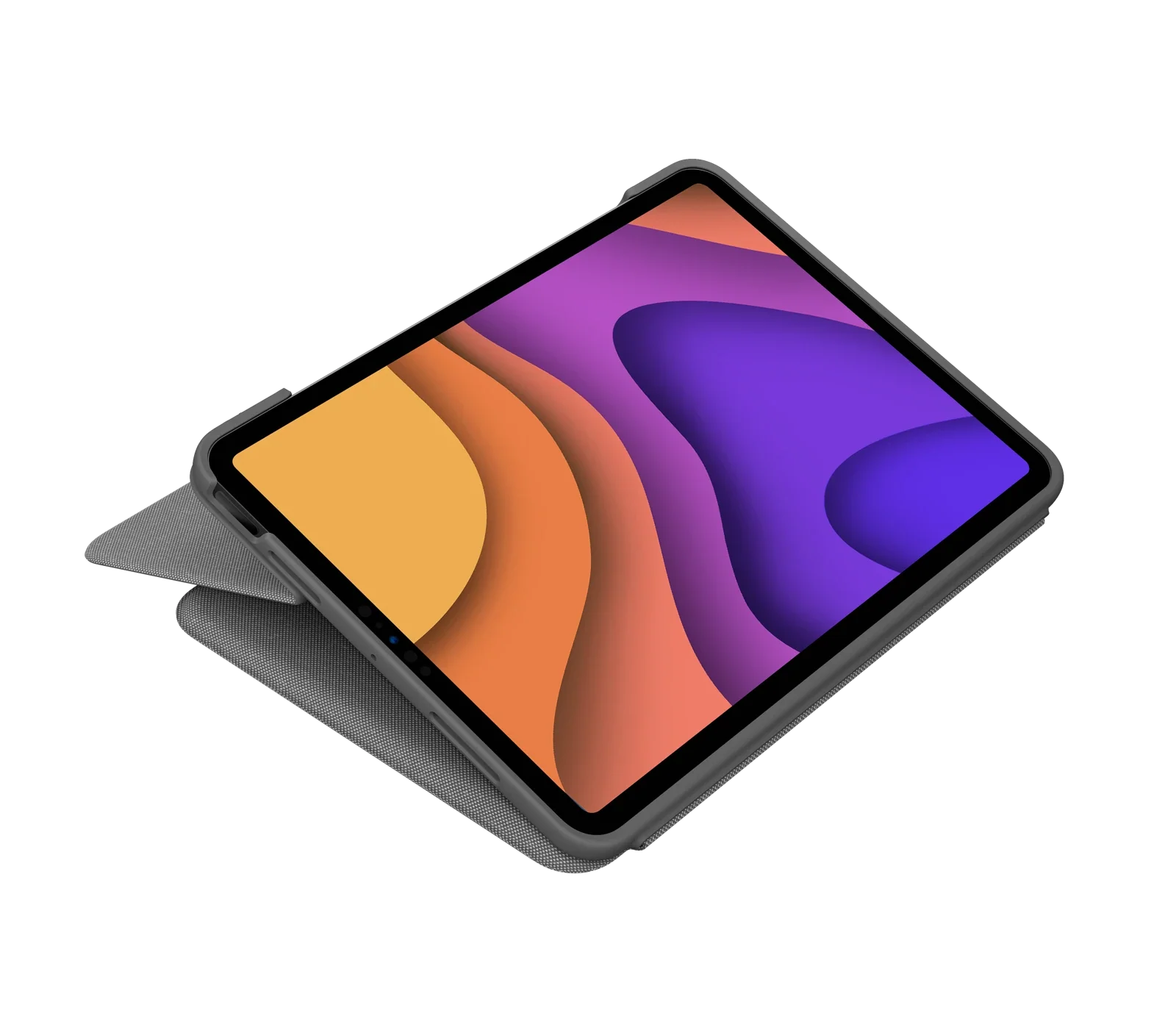 Logitech Folio Touch - Keyboard Folio voor 11-inch iPad Air (M4/M3/M2/5e gen.) - FR (Azerty) - Oxford Grey - Image 3