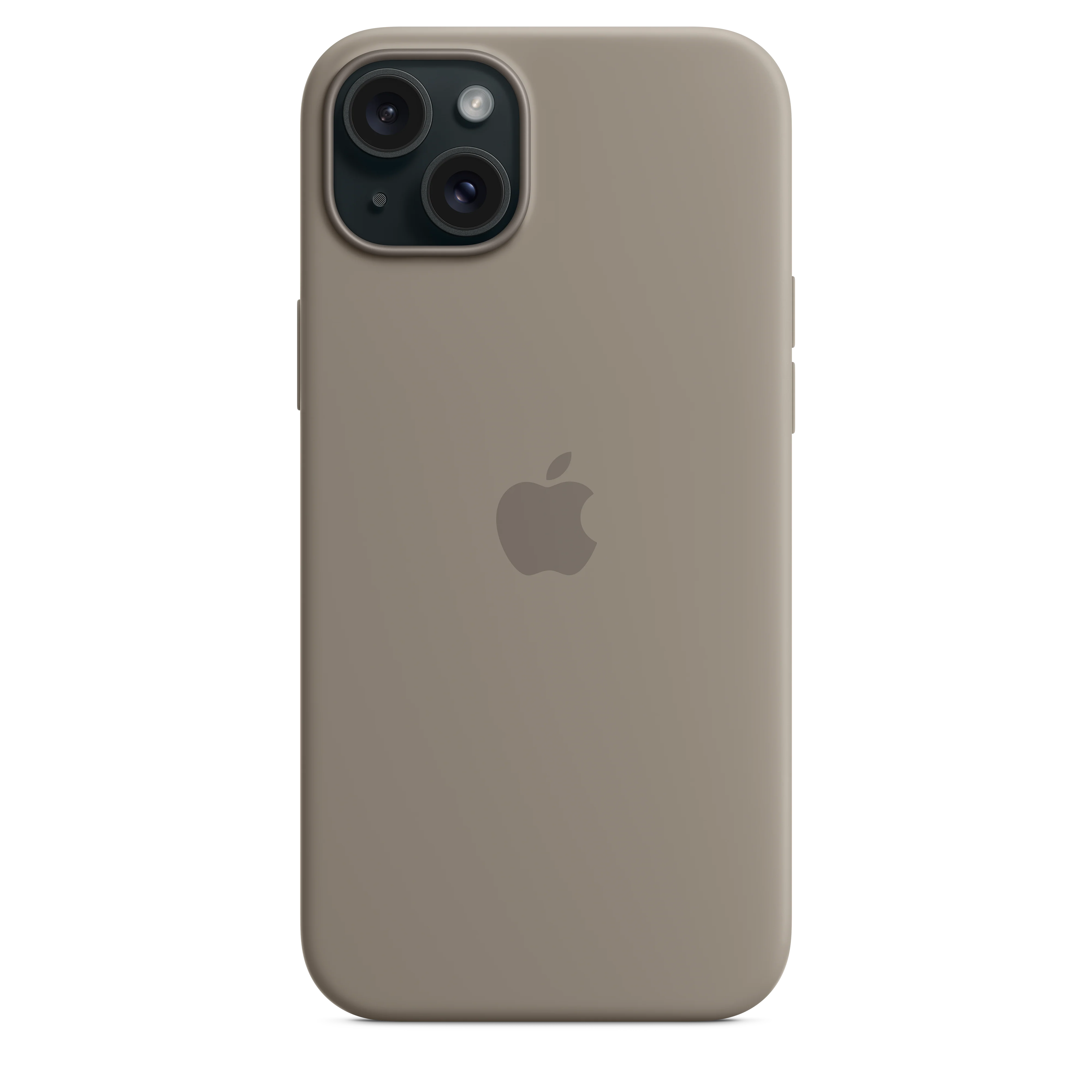 EOL Siliconenhoesje met MagSafe voor iPhone 15 Plus - Klei - Image 5