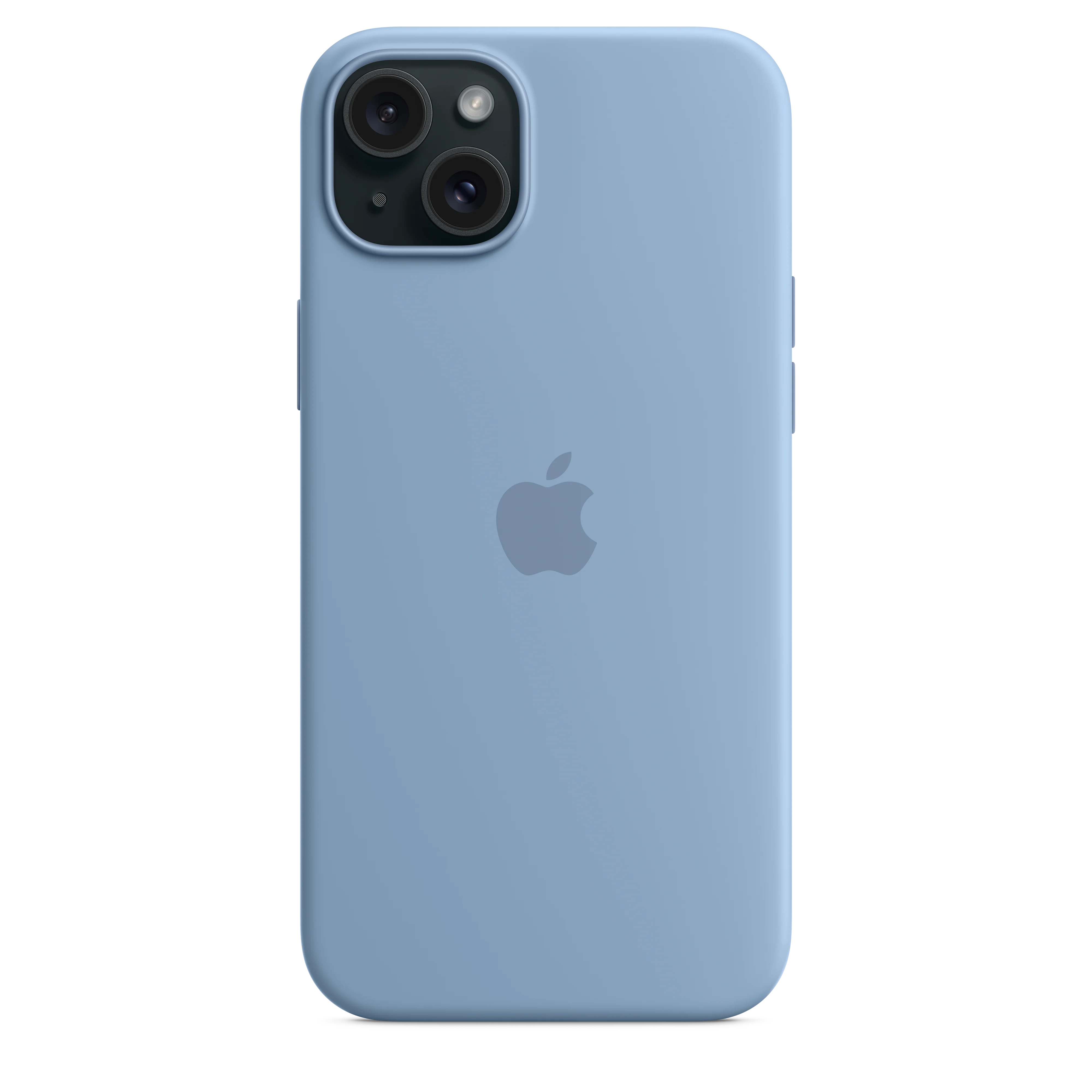 Siliconenhoesje met MagSafe voor iPhone 15 Plus - Winterblauw - Image 5