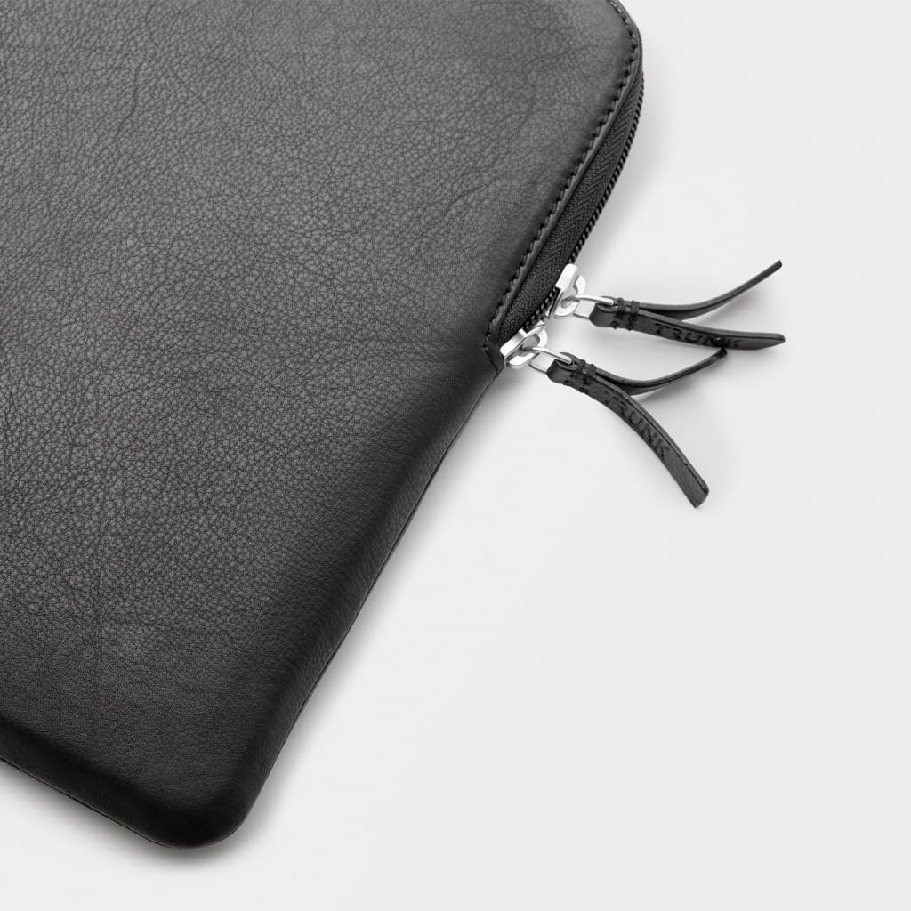 EOL Trunk Leren hoes voor MacBook Pro 16-inch - Zwart - Image 3