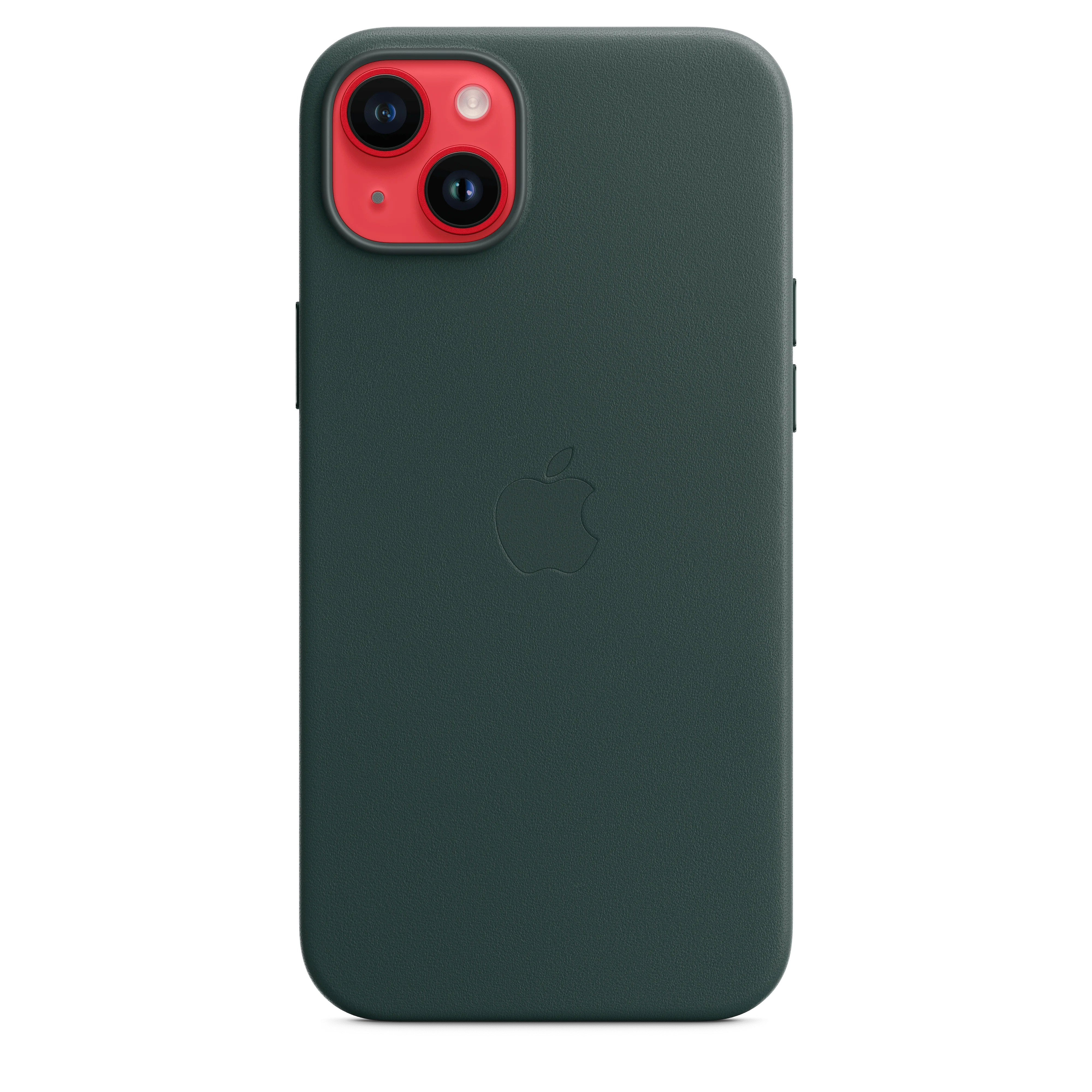 EOL Leren hoesje met MagSafe voor iPhone 14 Plus - Bosgroen - Image 4