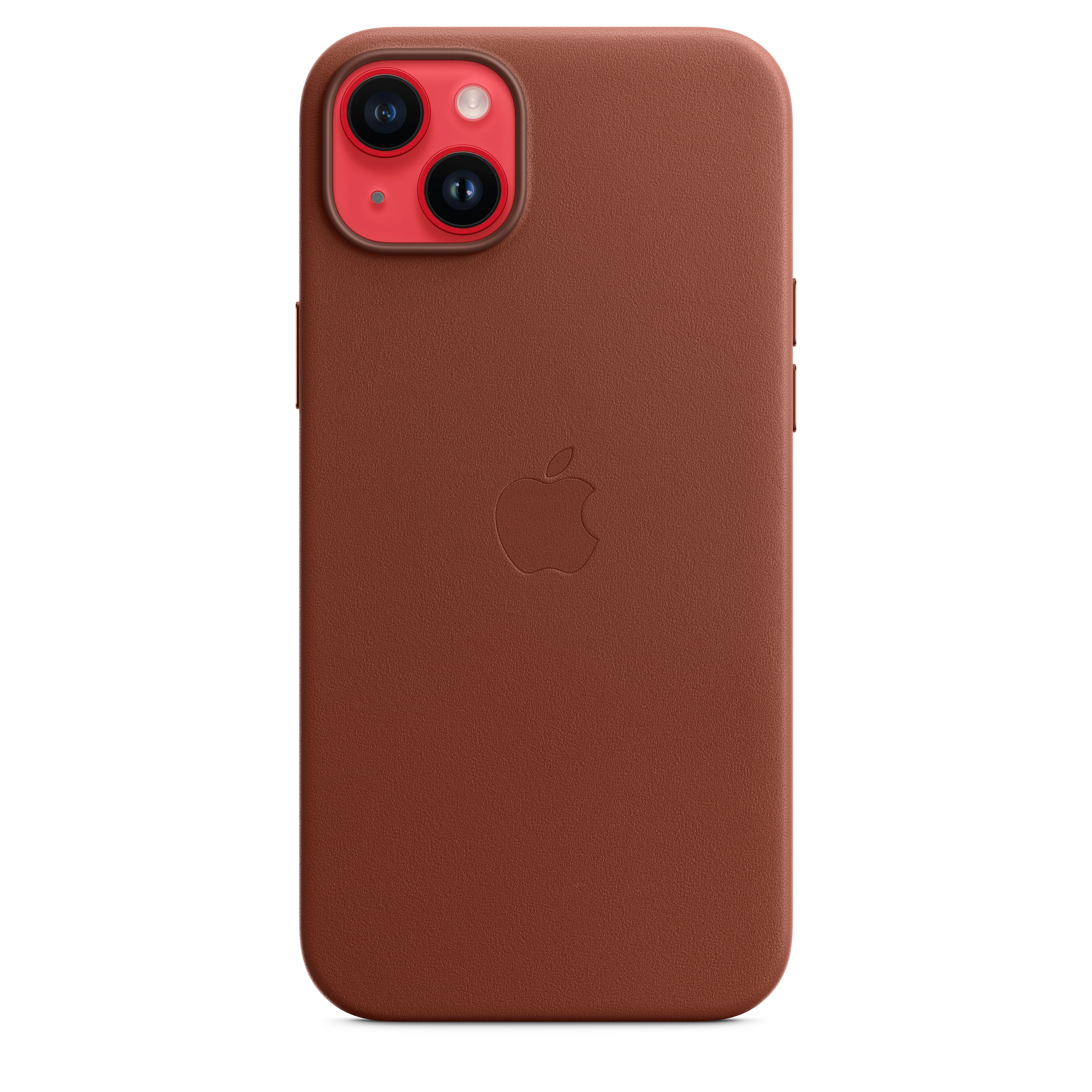 EOL Leren hoesje met MagSafe voor iPhone 14 Plus - Omber - Image 4