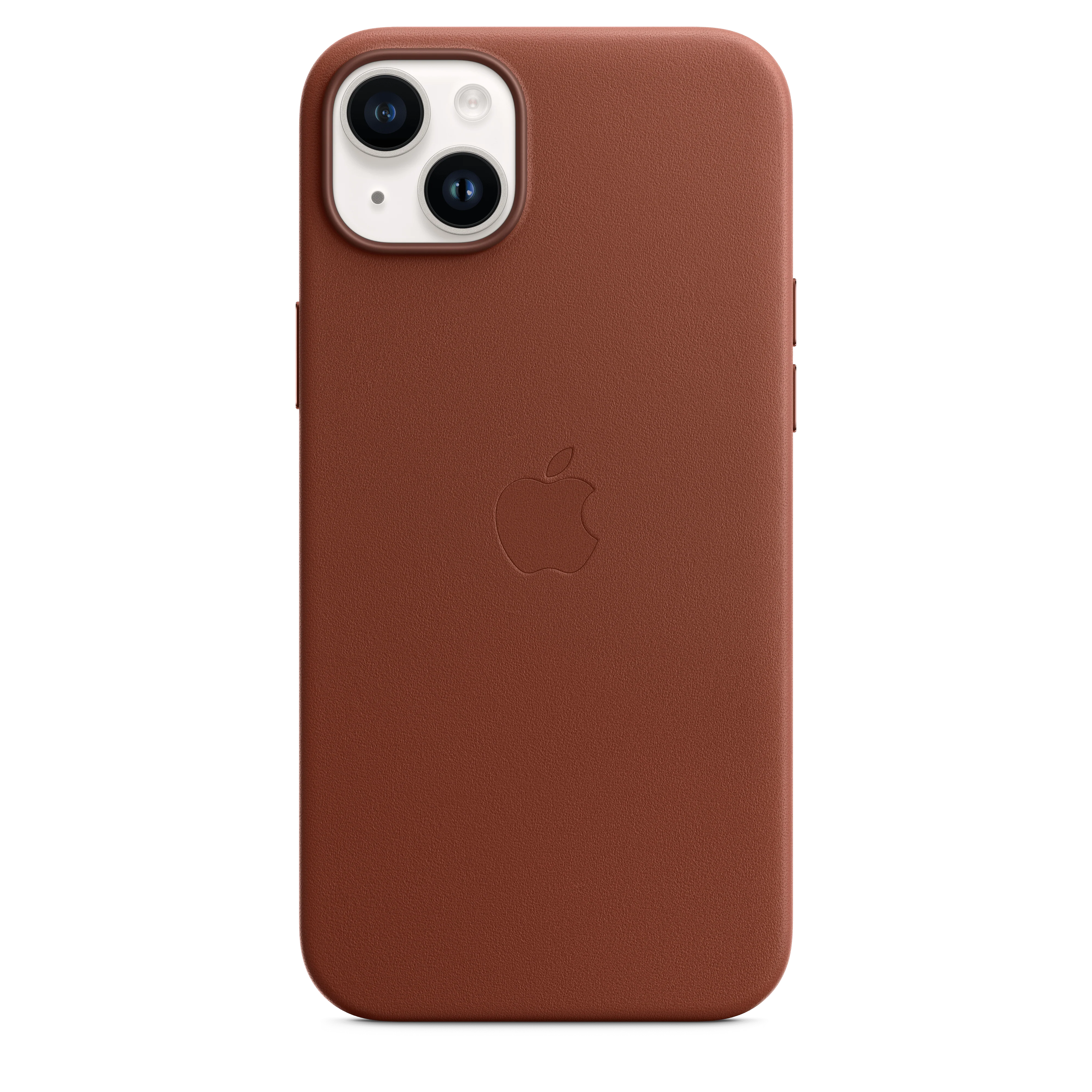 EOL Leren hoesje met MagSafe voor iPhone 14 Plus - Omber - Image 5