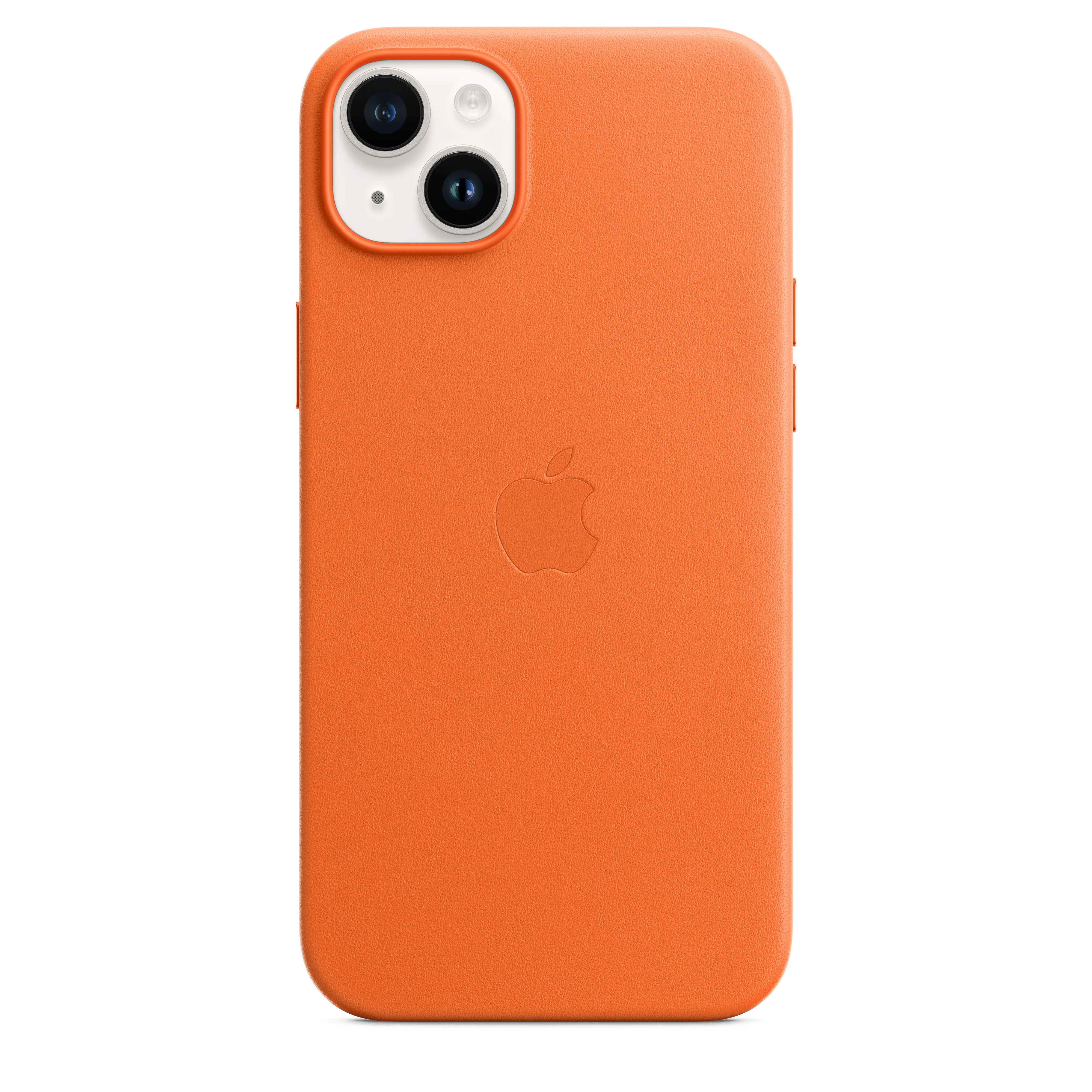 EOL Leren hoesje met MagSafe voor iPhone 14 Plus - Oranje - Image 5