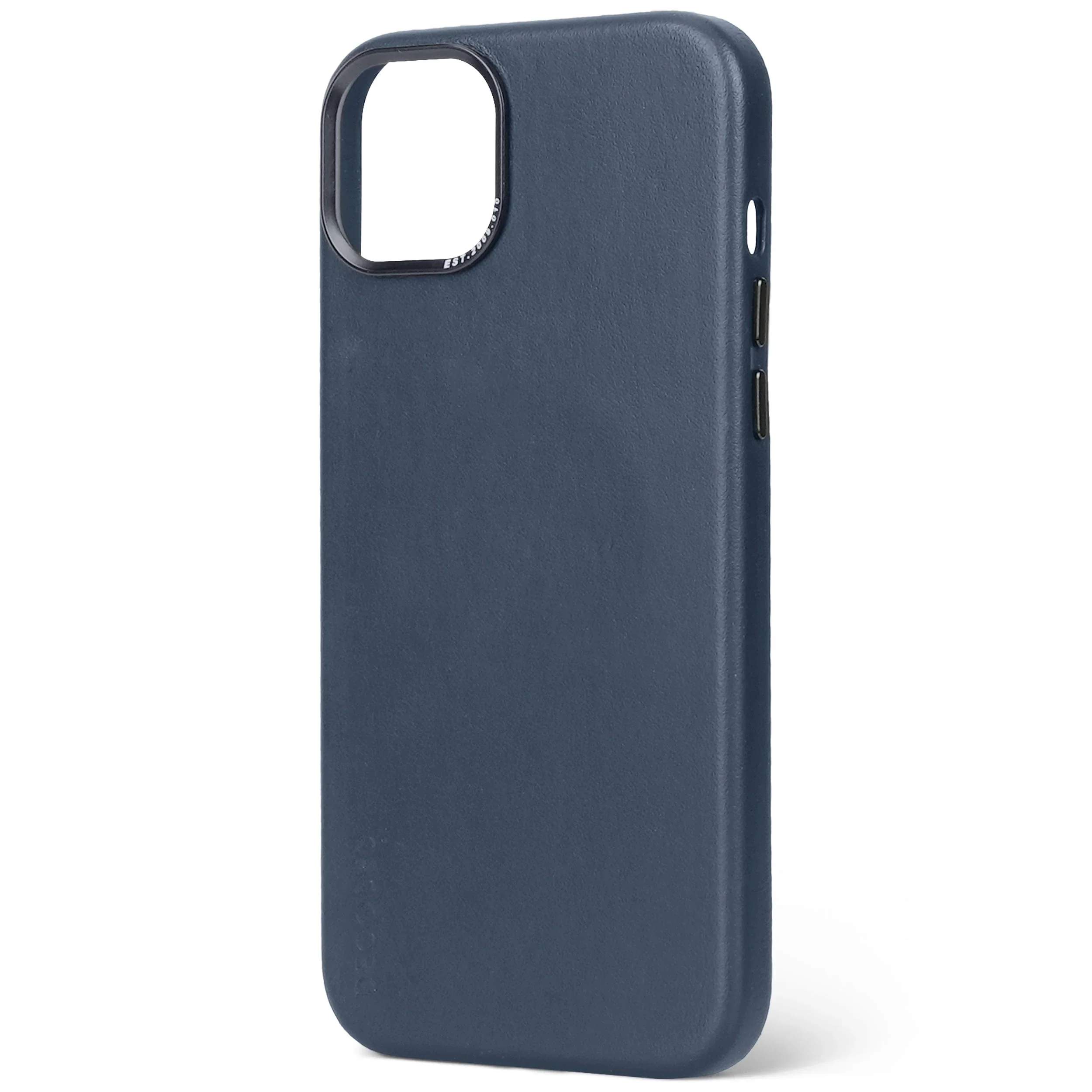 EOL Decoded Leren hoesje voor iPhone 15 Plus - Marineblauw - Image 5