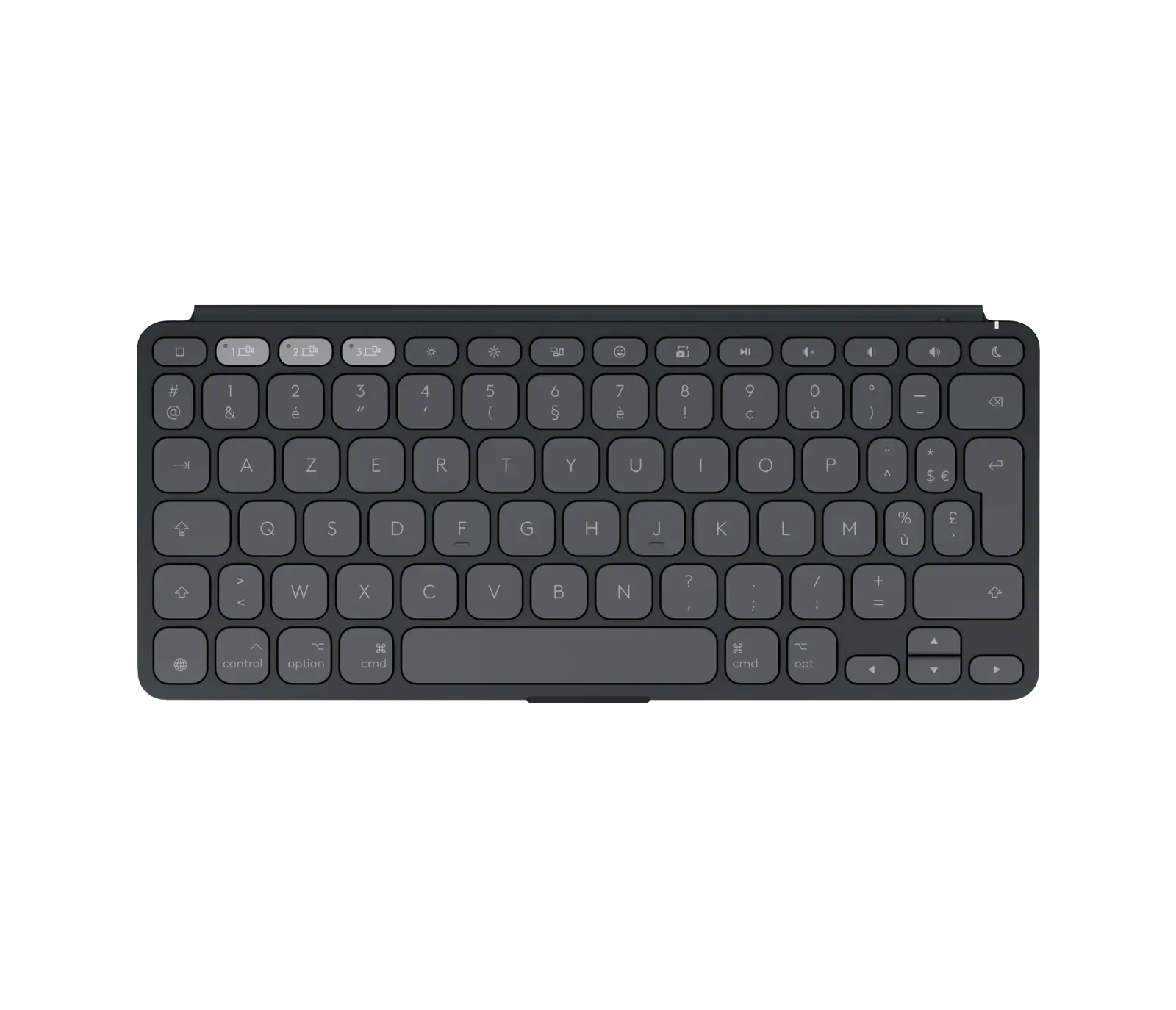 Logitech Keys-To-Go 2 - Graphite - Frans (Azerty)