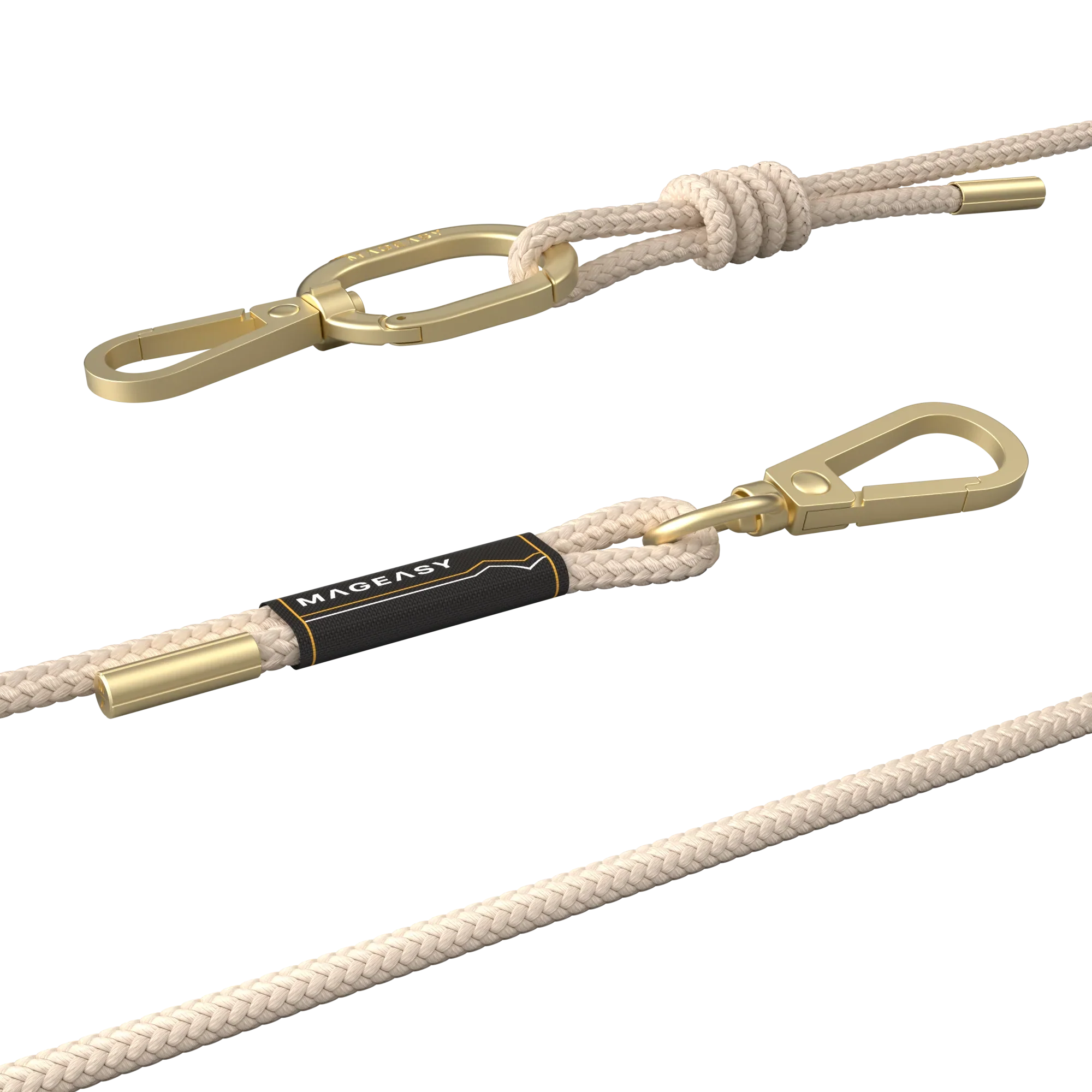 MagEasy Lanyard Strap 6mm - Beige - Image 3