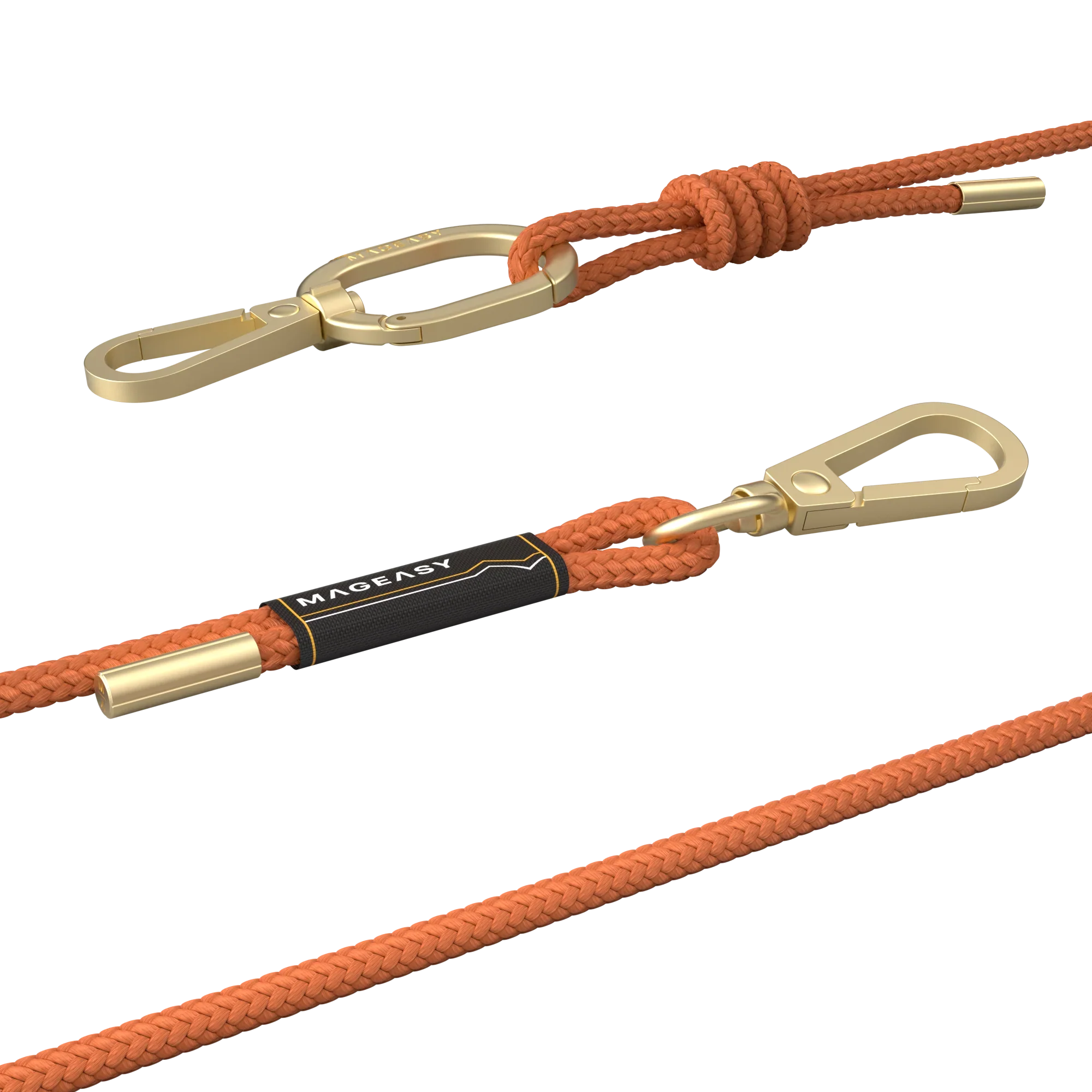 MagEasy Lanyard Strap 6mm - Orange - Image 3