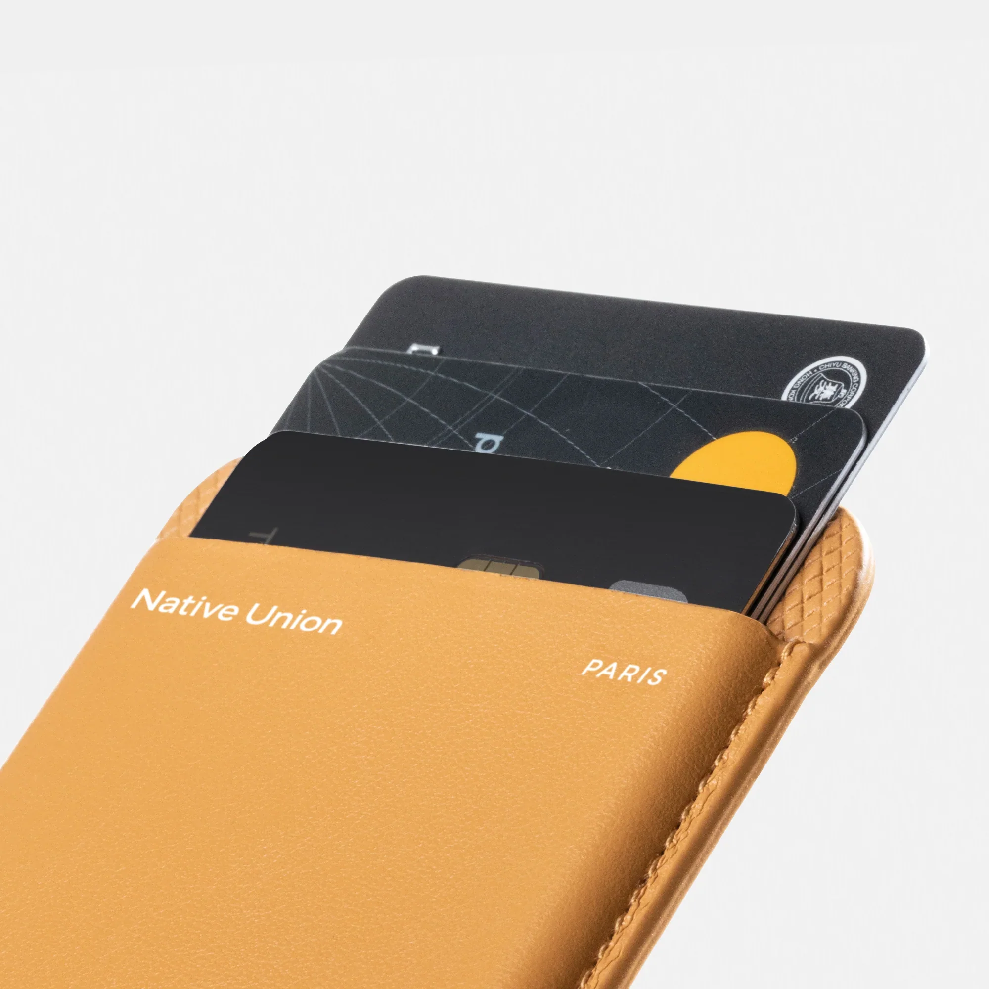 EOL Native Union (Re)Classic Card Wallet - Geel - Image 5