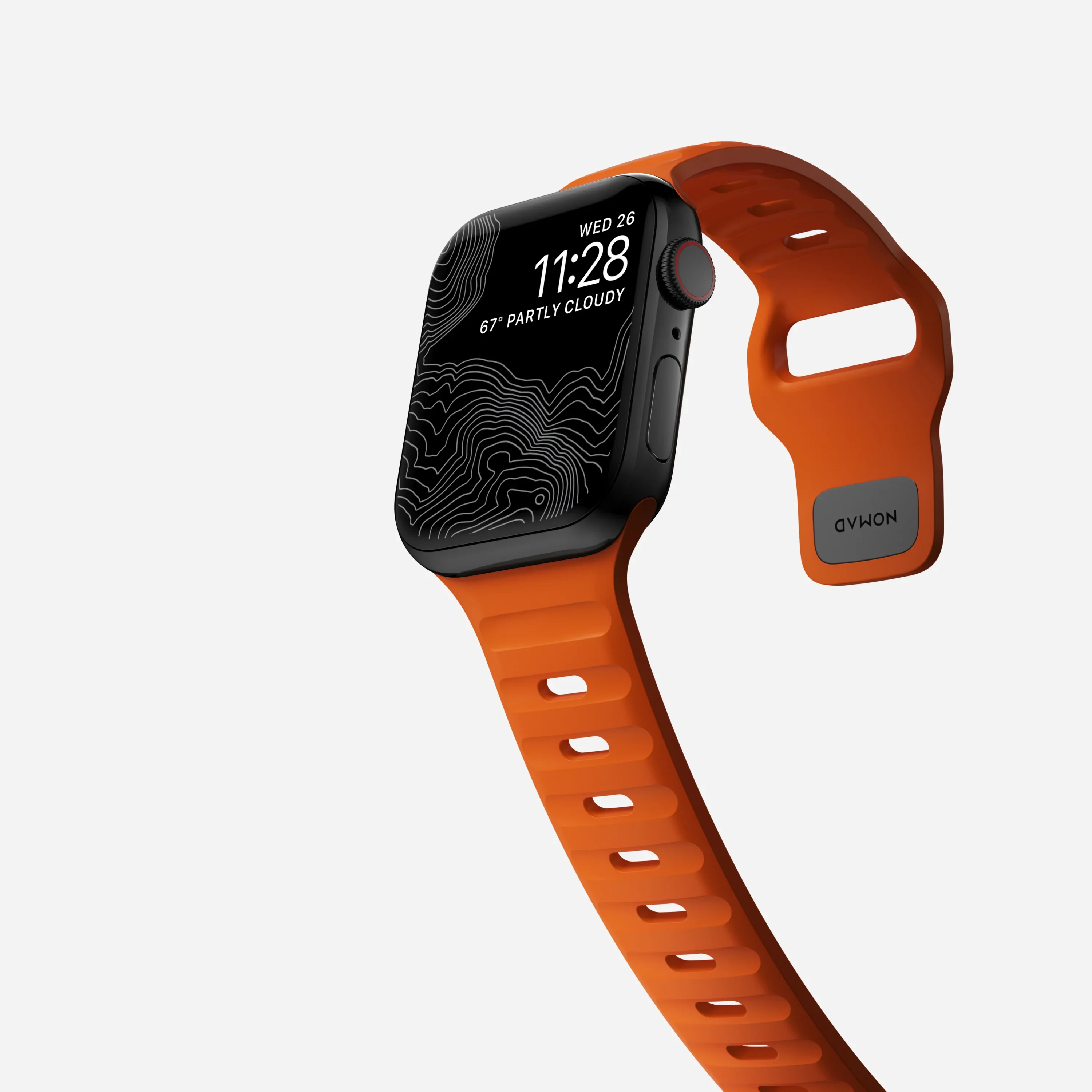 Nomad Sportbandje - 38/40/41/42 mm - Ultra Oranje - Image 6