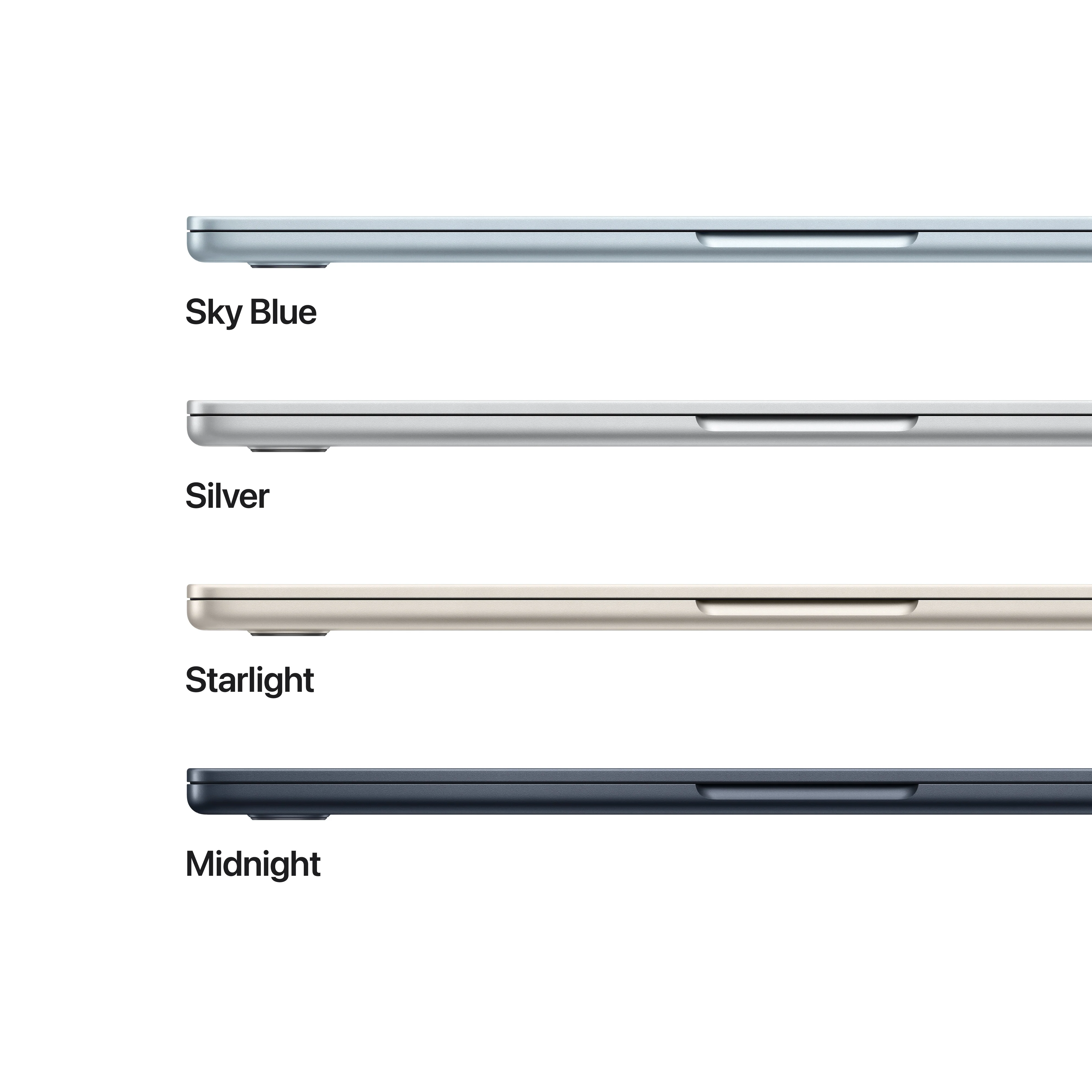 13-inch MacBook Air: Apple M5-chip met 10‑Core CPU en 10‑Core GPU, 24 GB, 1 TB SSD - Middernacht (Azerty FR) - Image 3