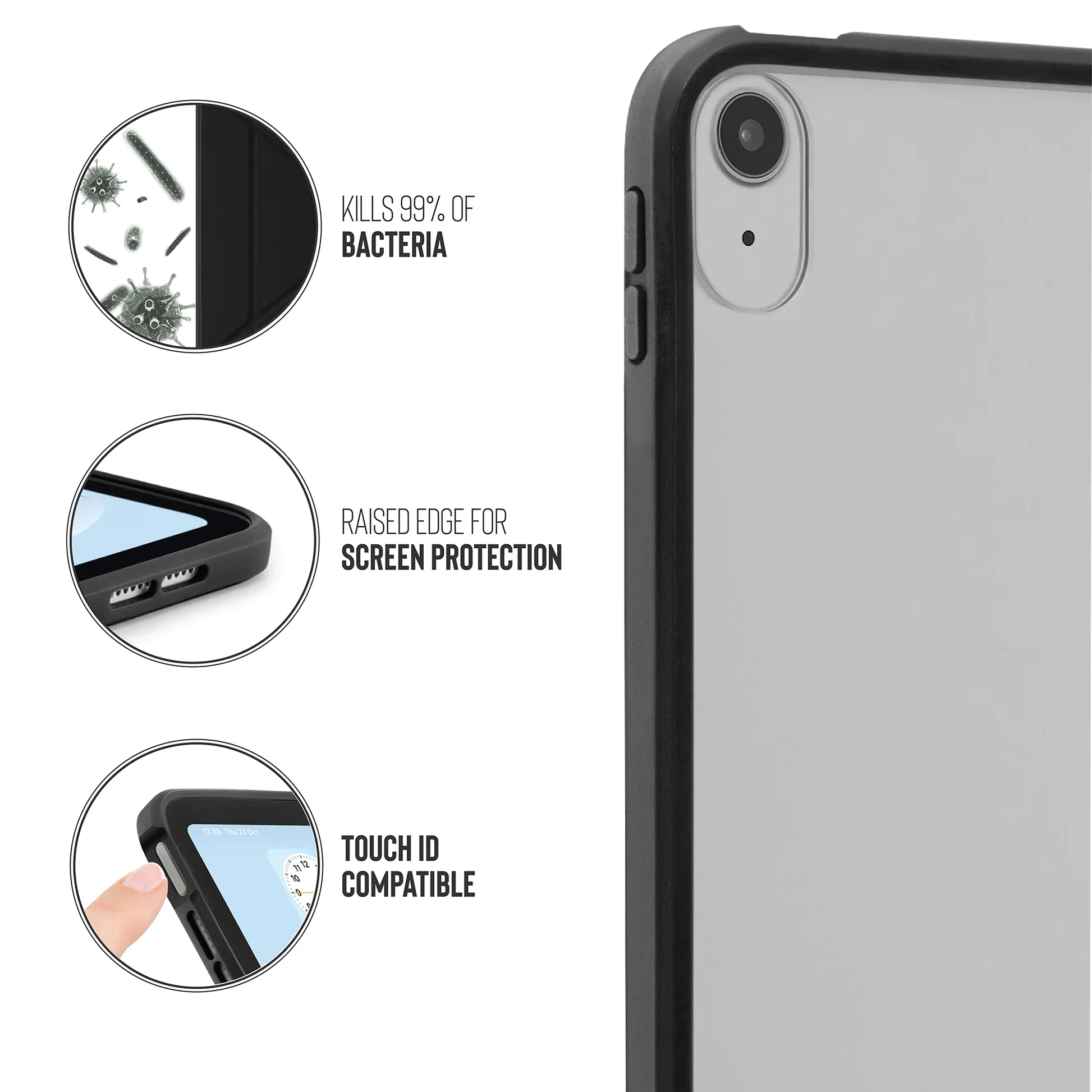 Pipetto Origami Case voor iPad (10e gen./A16) - Zwart - Image 4