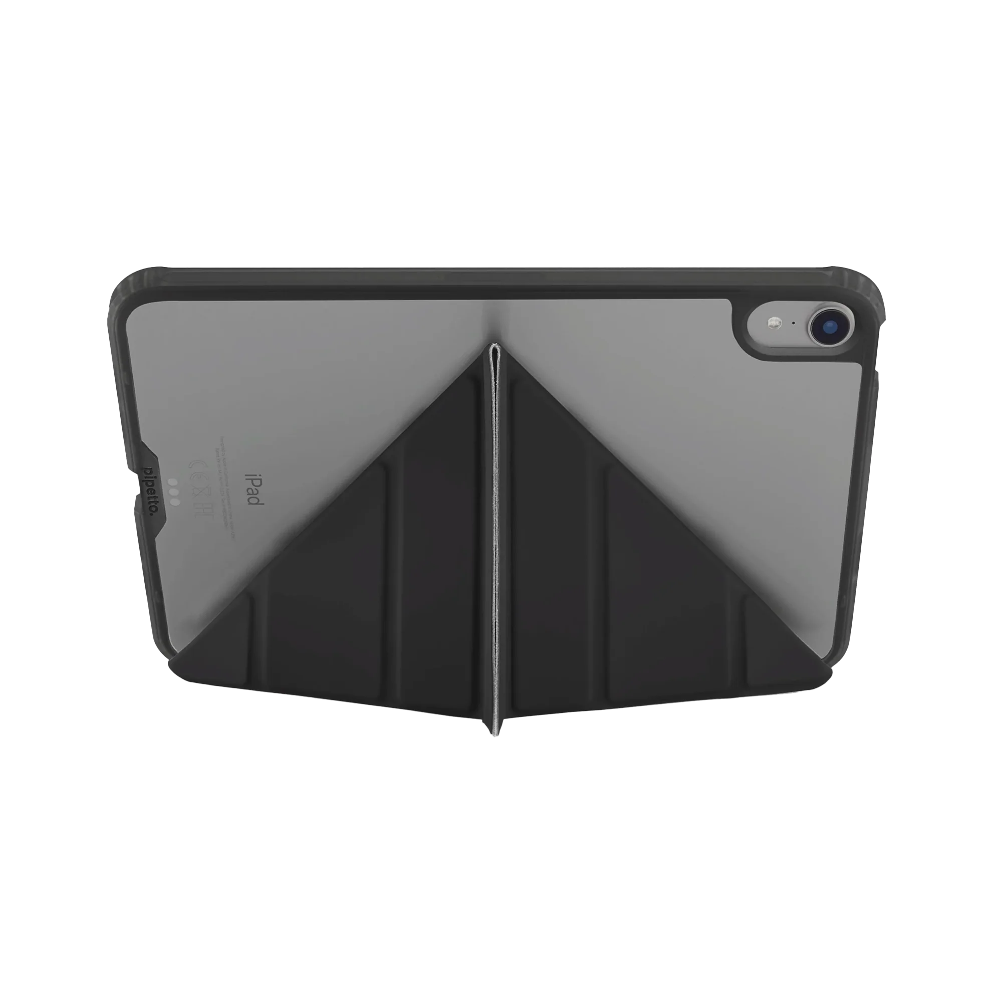 Pipetto Origami Case voor iPad mini 6/7 - Zwart - Image 4