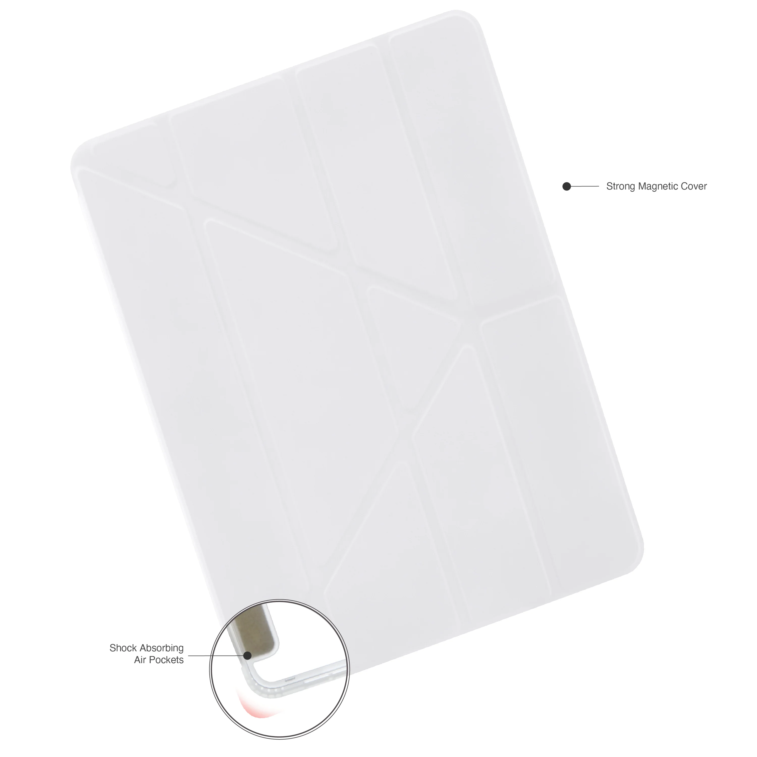 Pipetto Origami Case voor 11-inch iPad Pro (M5/M4) - Wit - Image 4
