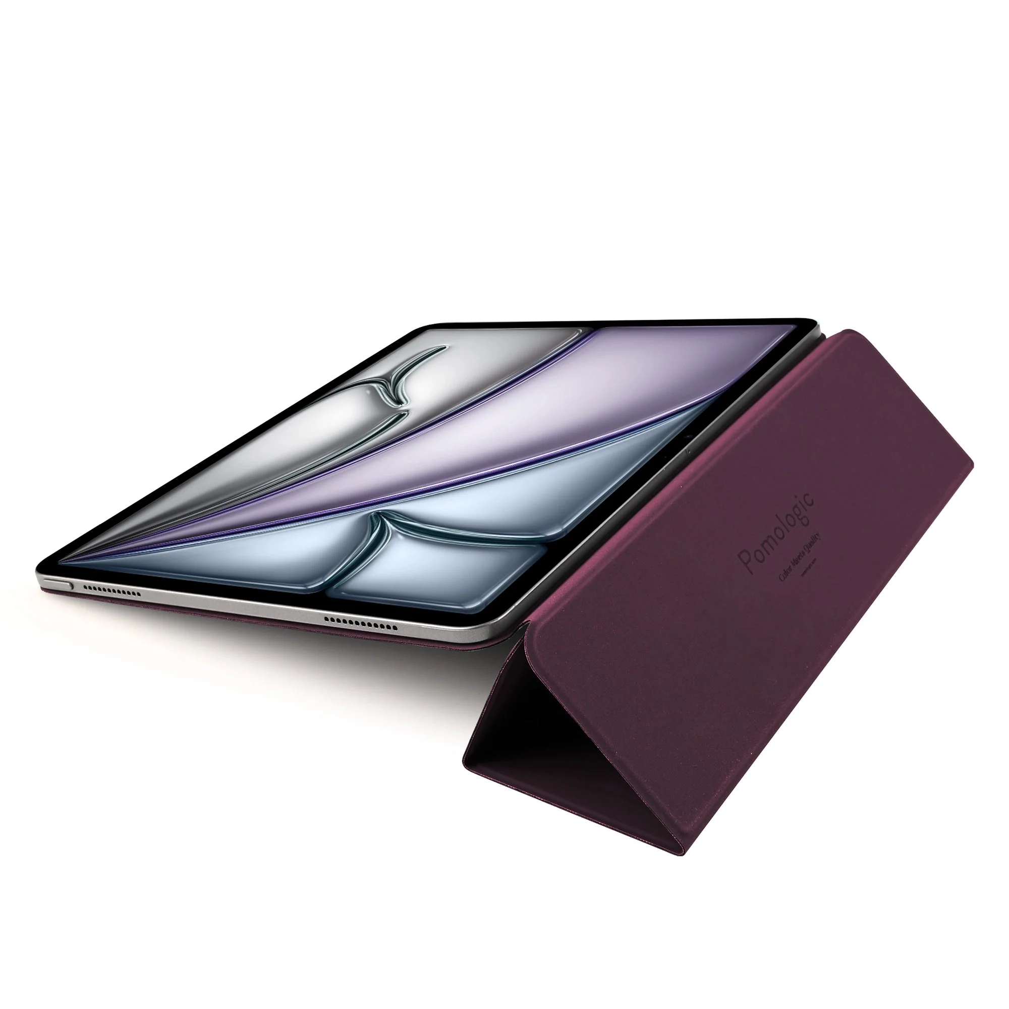 Pomologic BookCover voor 13-inch iPad Air (M2/M3/M4) - Bordeauxrood - Image 4