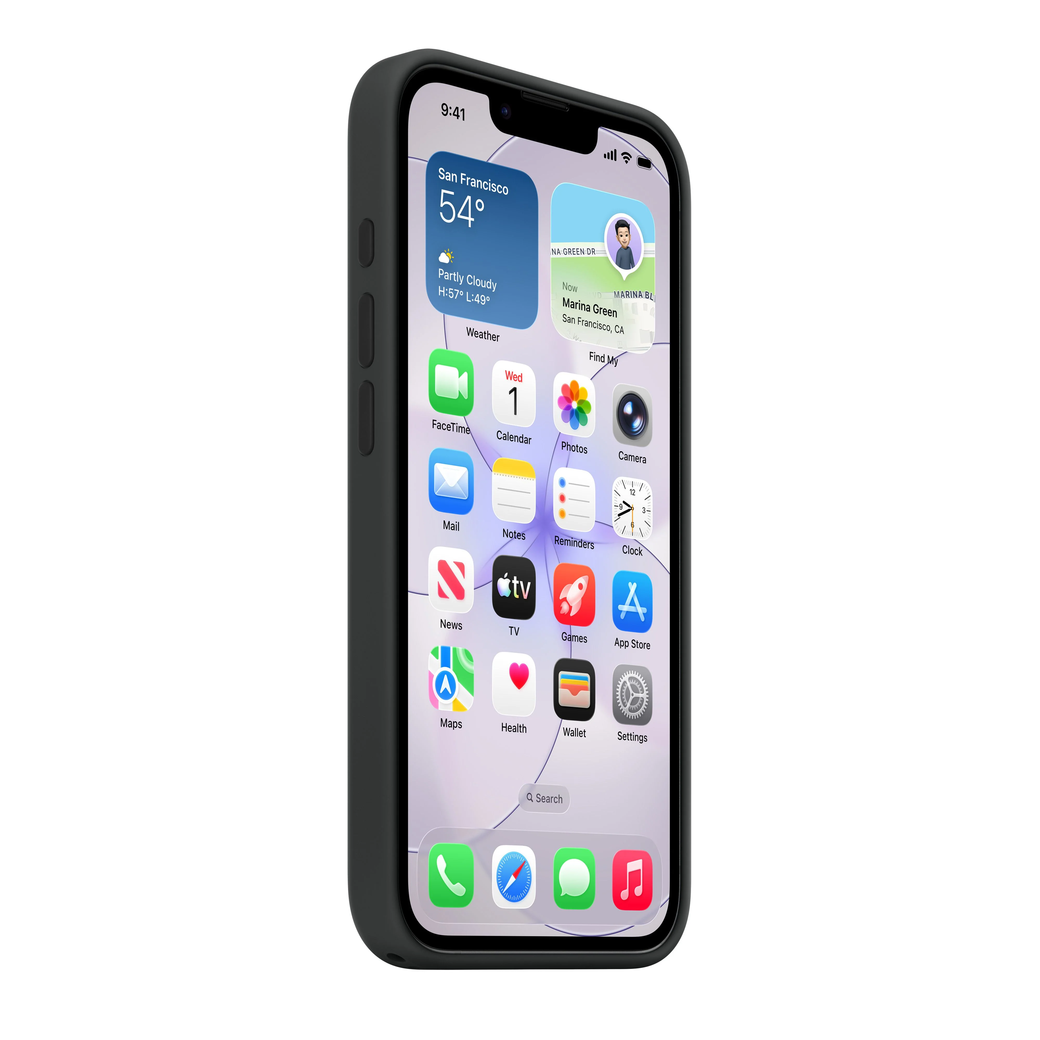 Siliconenhoesje met MagSafe voor iPhone 17e - Zwart - Image 4