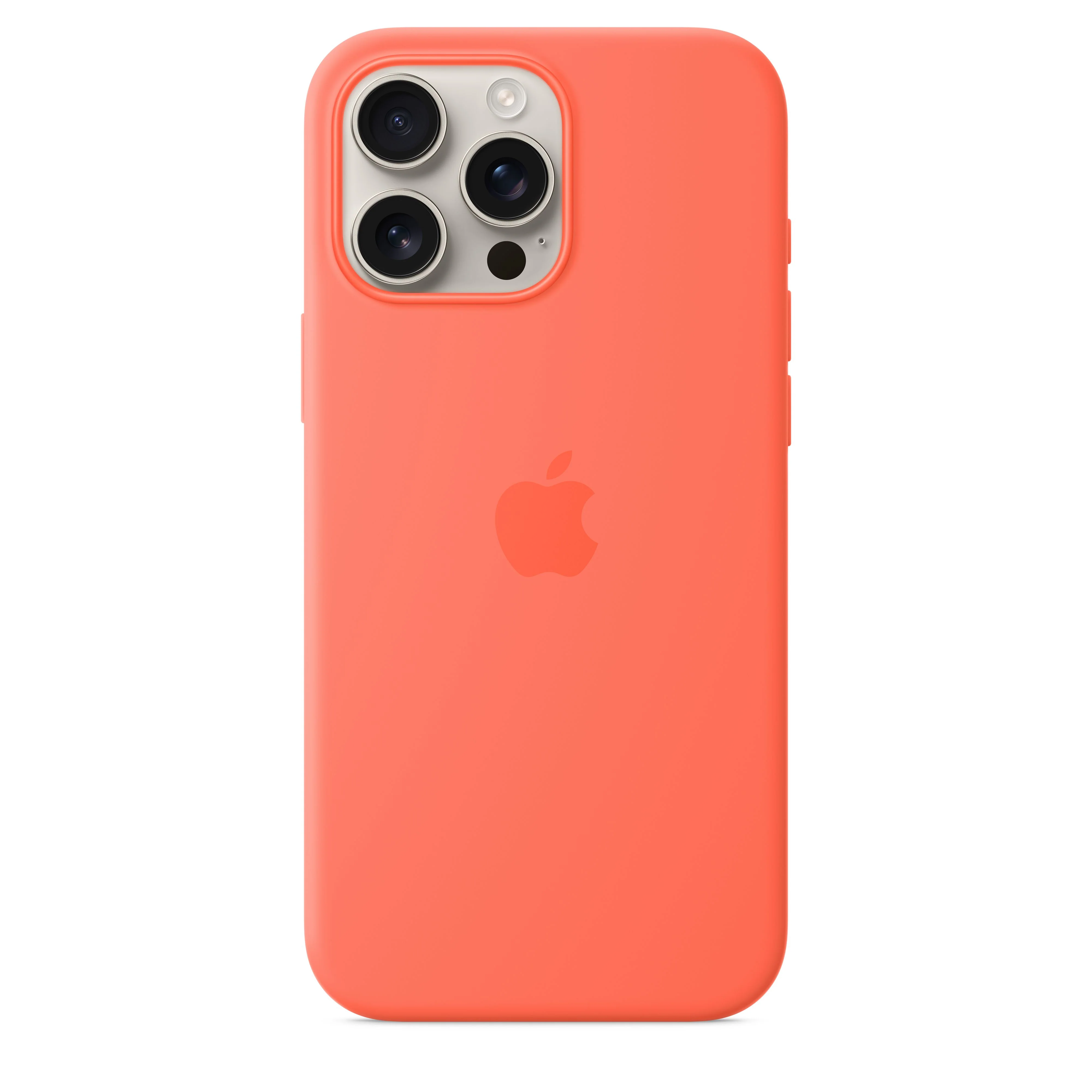 Siliconenhoesje met MagSafe voor iPhone 16 Pro Max - Tangerine - Image 3