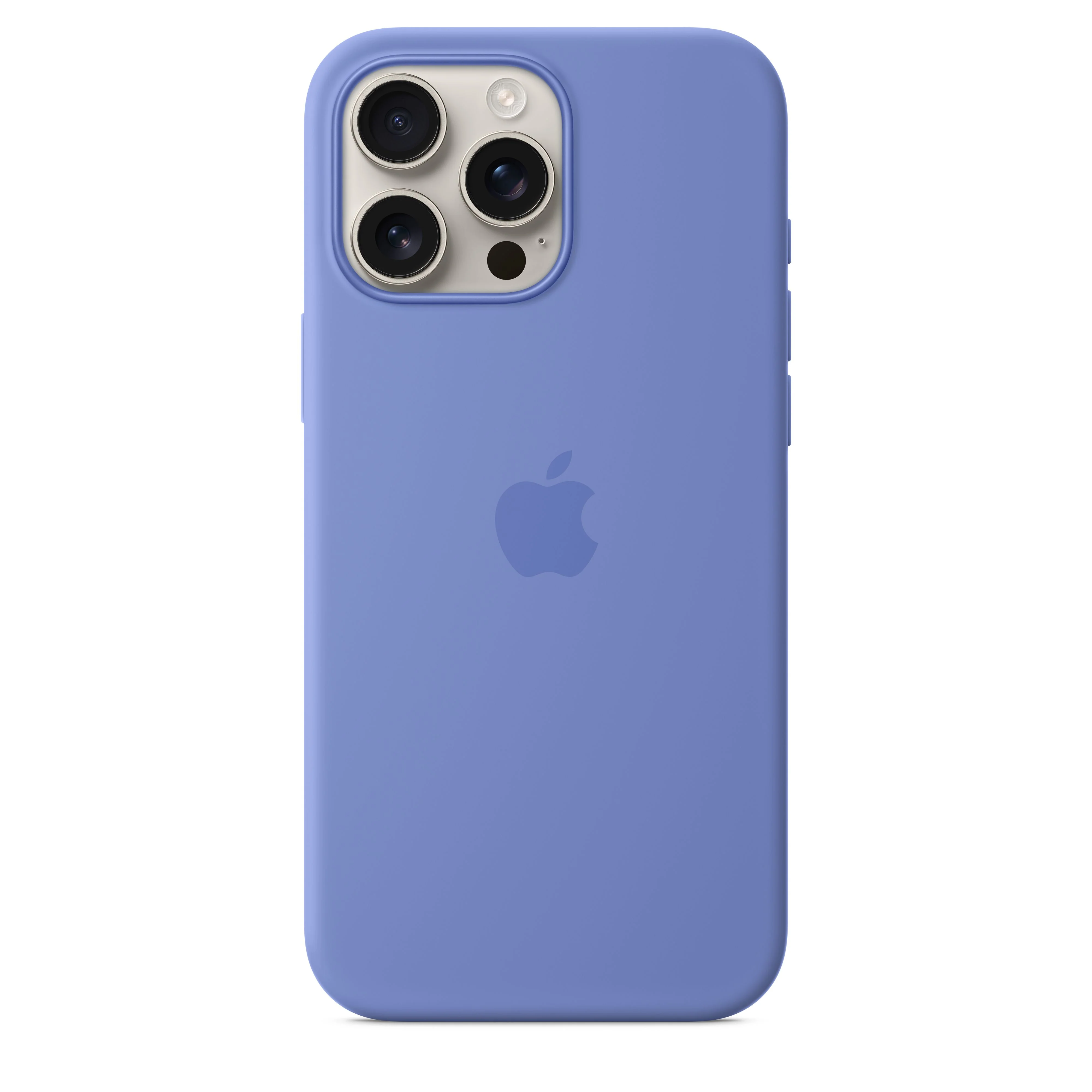 Siliconenhoesje met MagSafe voor iPhone 16 Pro Max - Violetblauw - Image 3