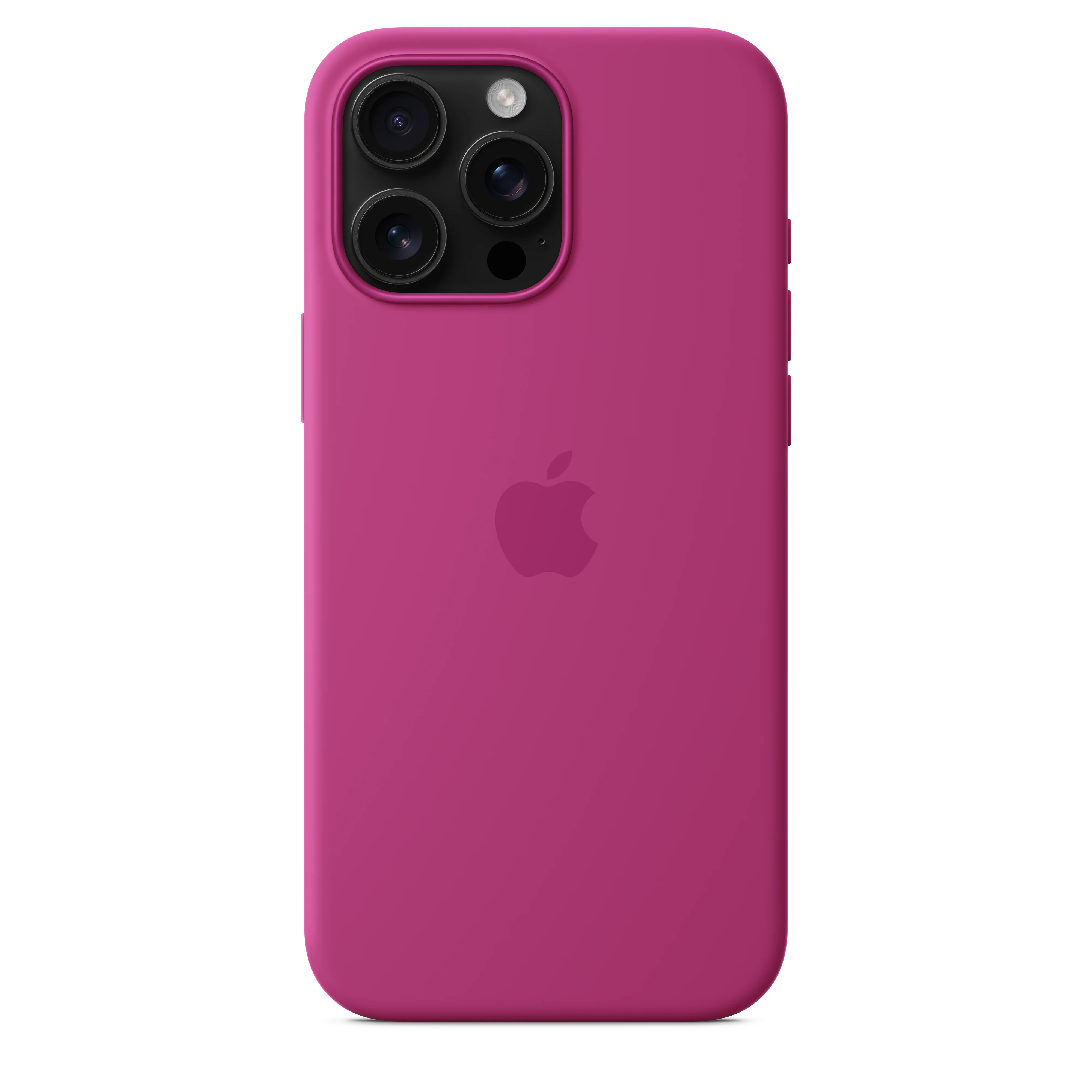 Siliconenhoesje met MagSafe voor iPhone 16 Pro Max - Fuchsia - Image 4