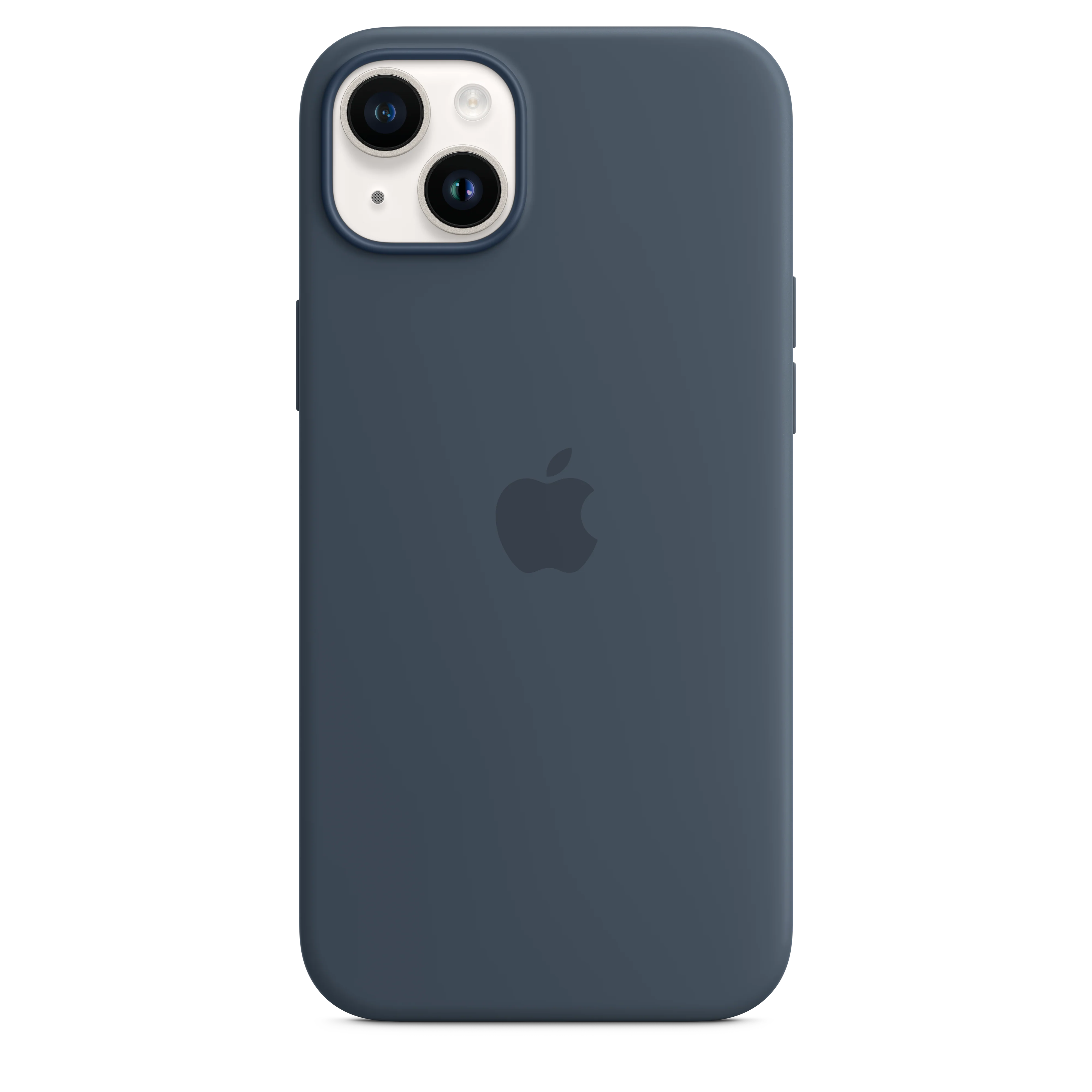 EOL Siliconenhoesje met MagSafe voor iPhone 14 Plus - Stormblauw - Image 4