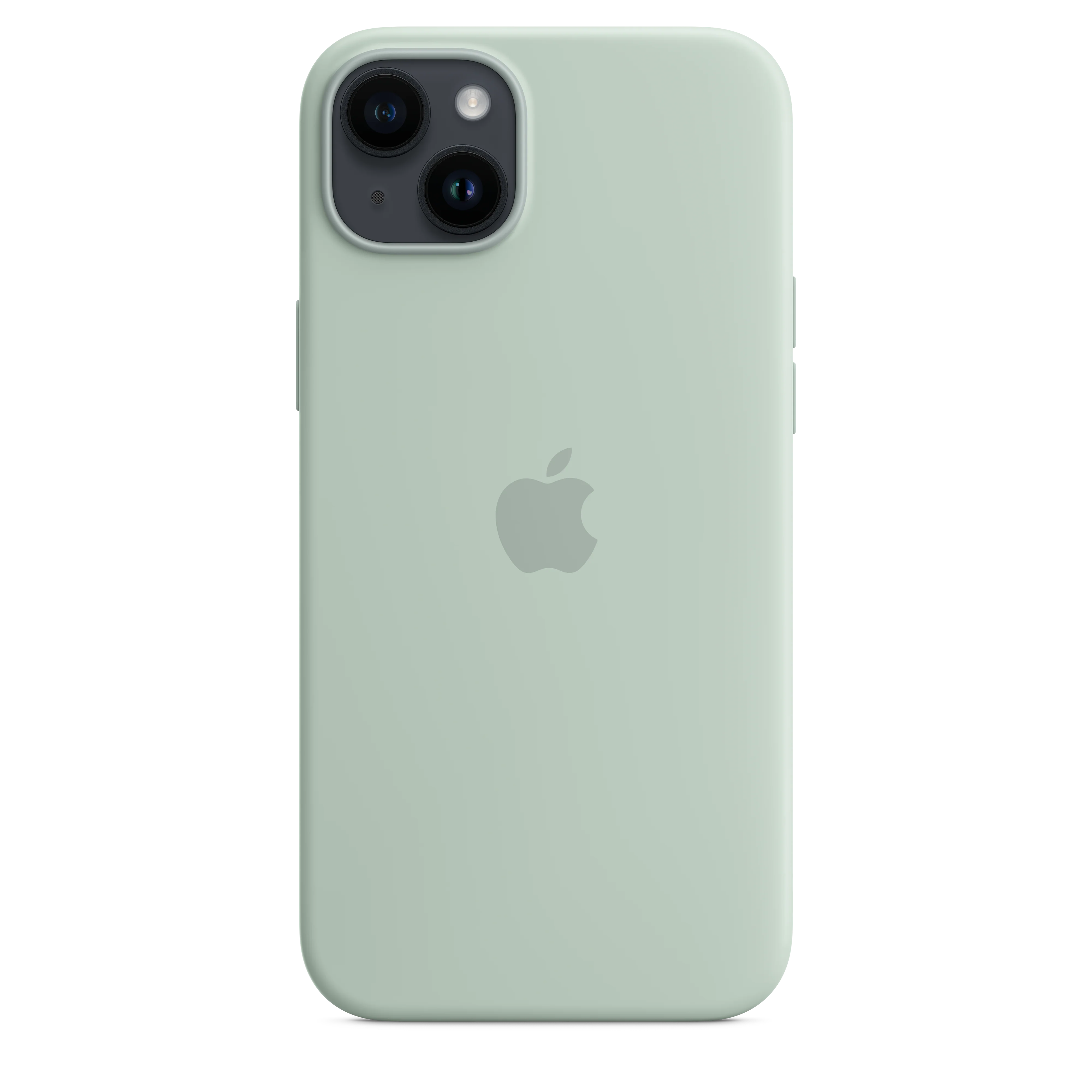 EOL Siliconenhoesje met MagSafe voor iPhone 14 Plus - Agavegroen - Image 3