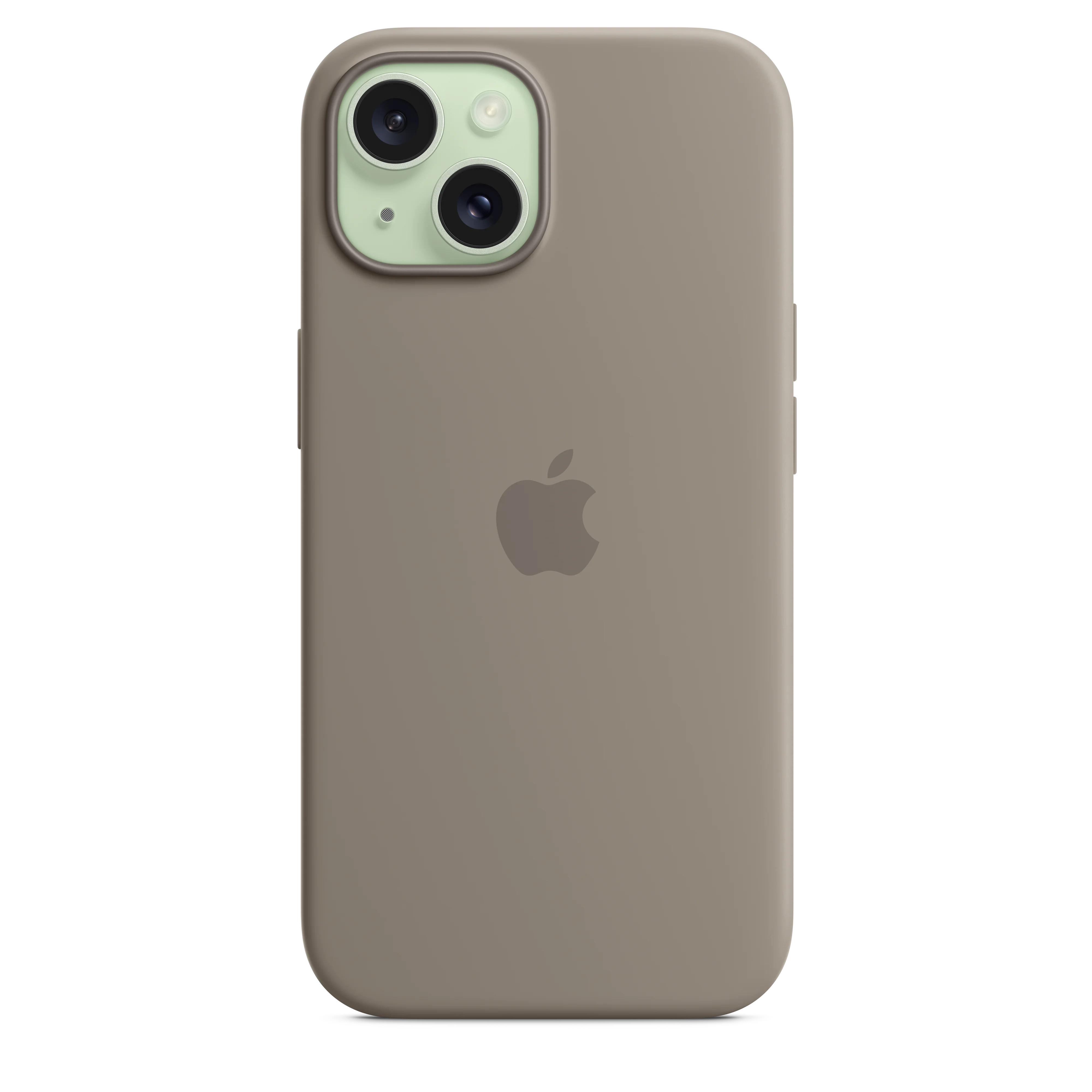 Siliconenhoesje met MagSafe voor iPhone 15 - Klei - Image 4
