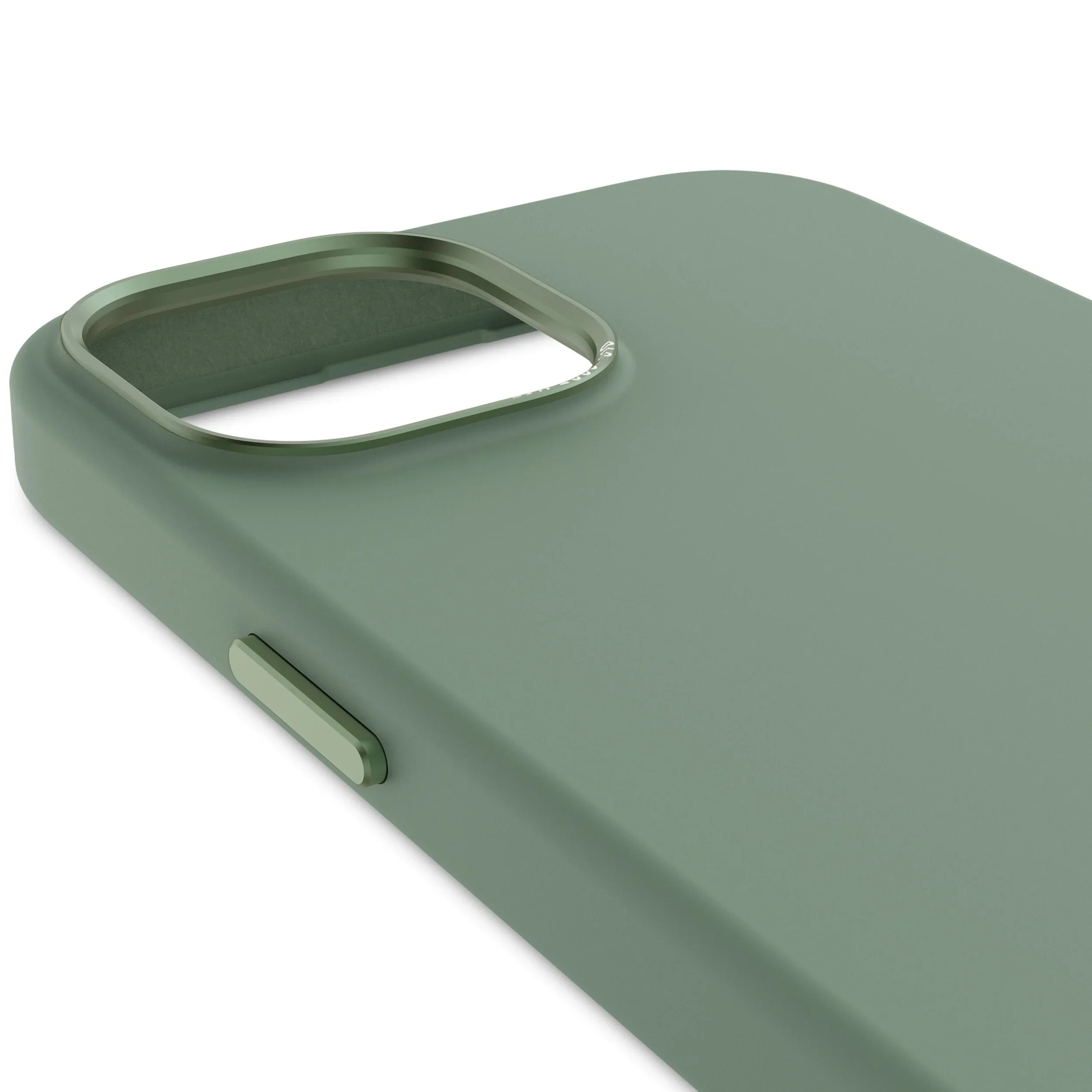 EOL Decoded Siliconenhoesje voor iPhone 15 Plus - Sage Leaf - Image 2