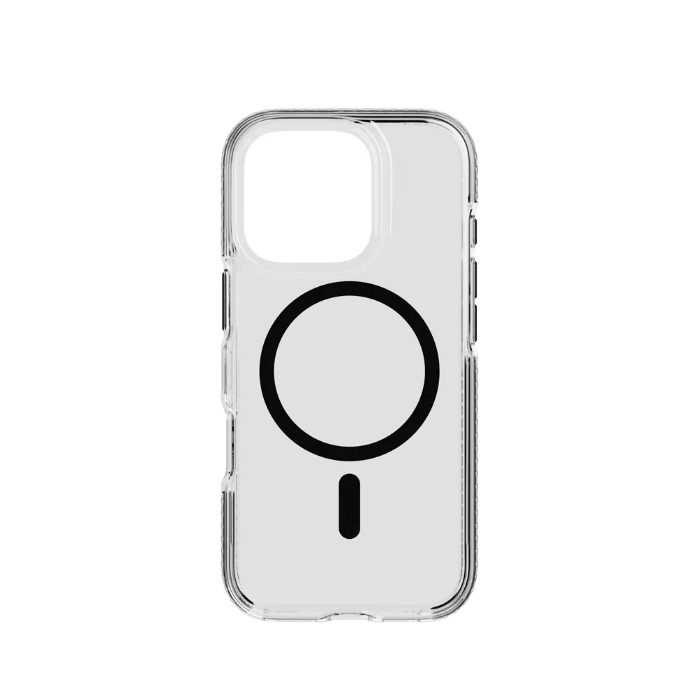Tech21 Evo Crystal MagSafe voor iPhone 16 Pro - Zwart - Image 4