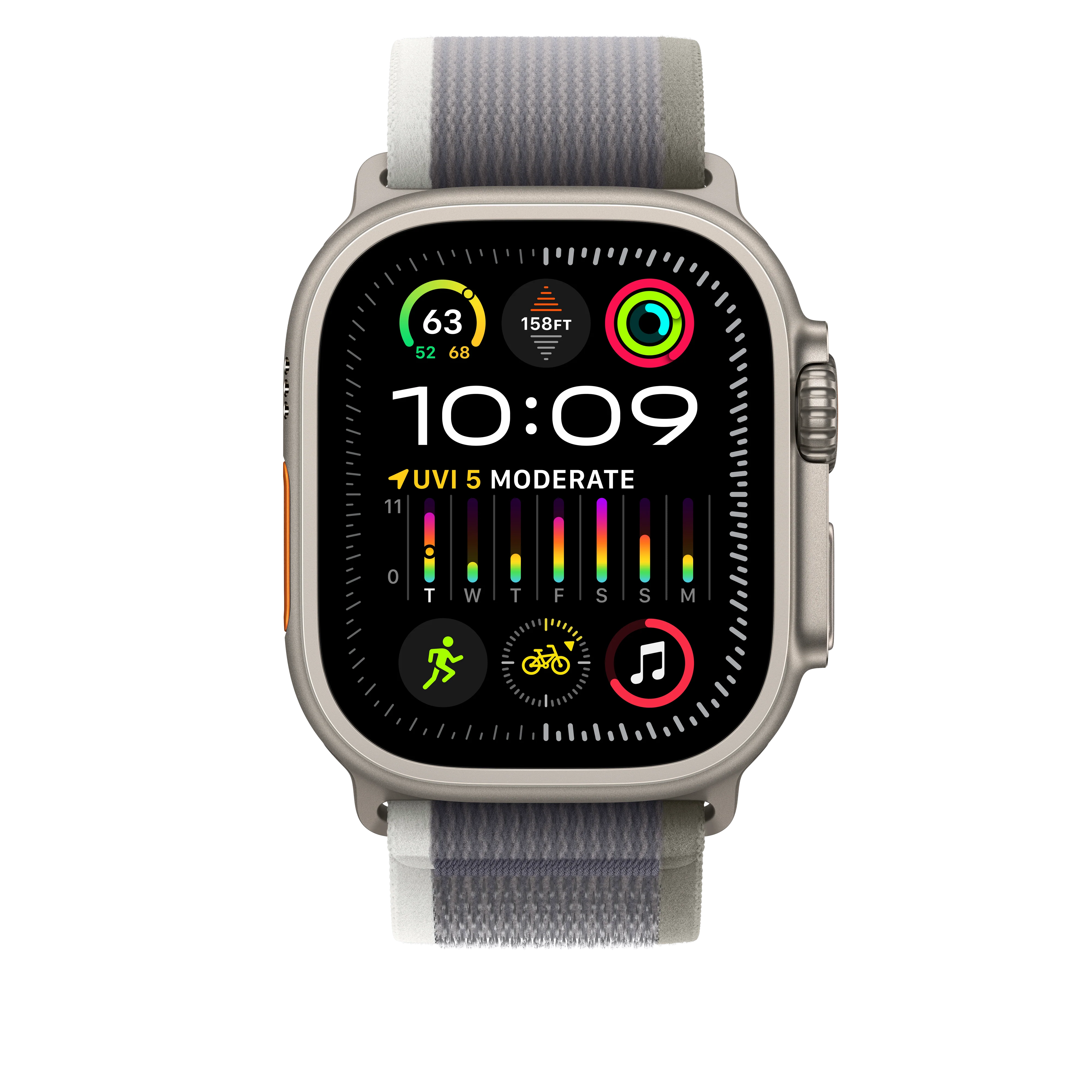 EOL Trail-bandje - Groen/grijs (49 mm) - M/L - Image 3