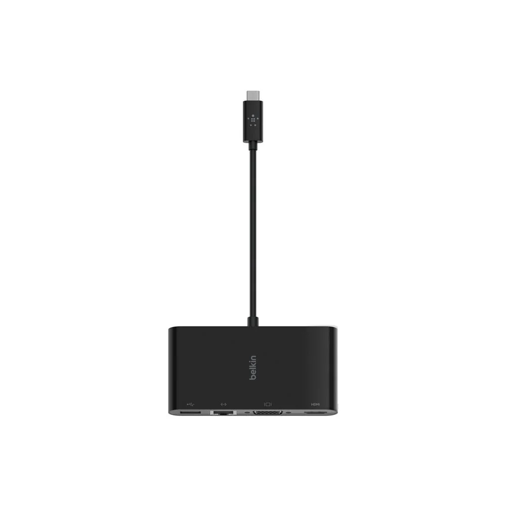 Belkin USB-C/multimedia- en oplaadadapter (100W) - Zwart - Image 2