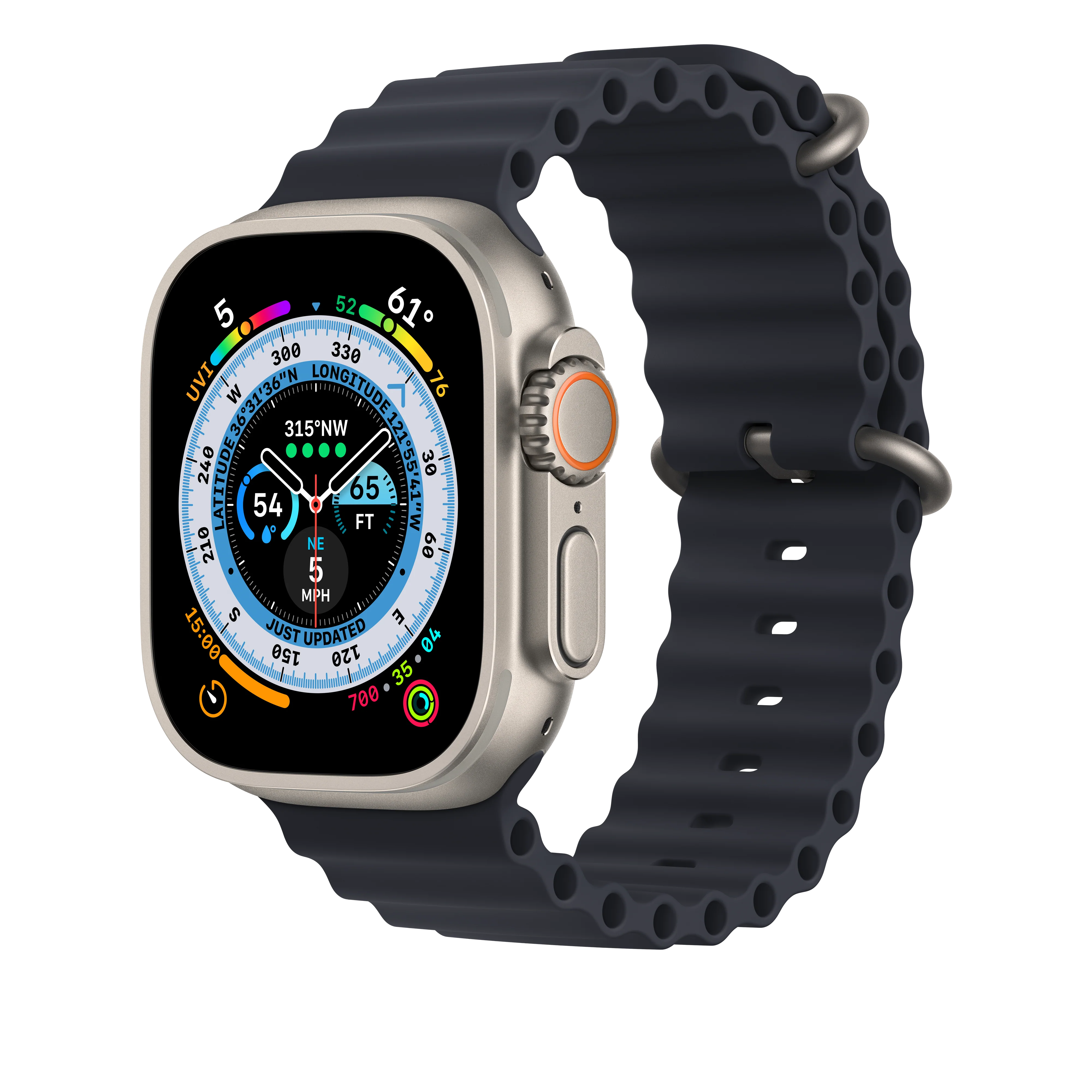 EOL Verlengstuk voor Ocean-bandje - Middernacht (49 mm) - Image 2