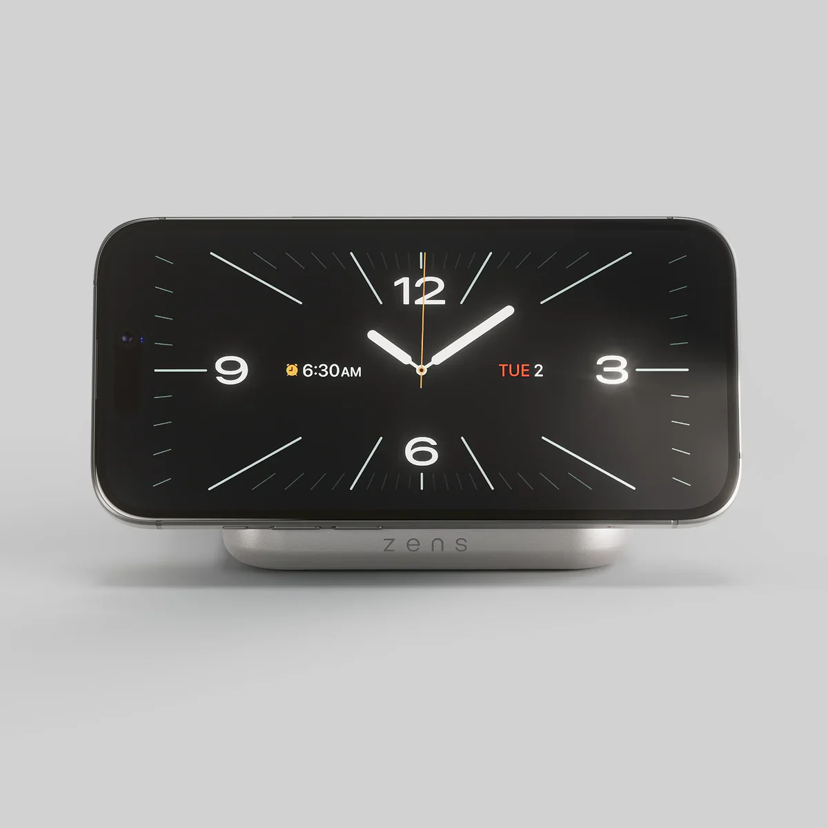 Zens Magnetic Nightstand Charger (Qi2) - Wit - Image 3