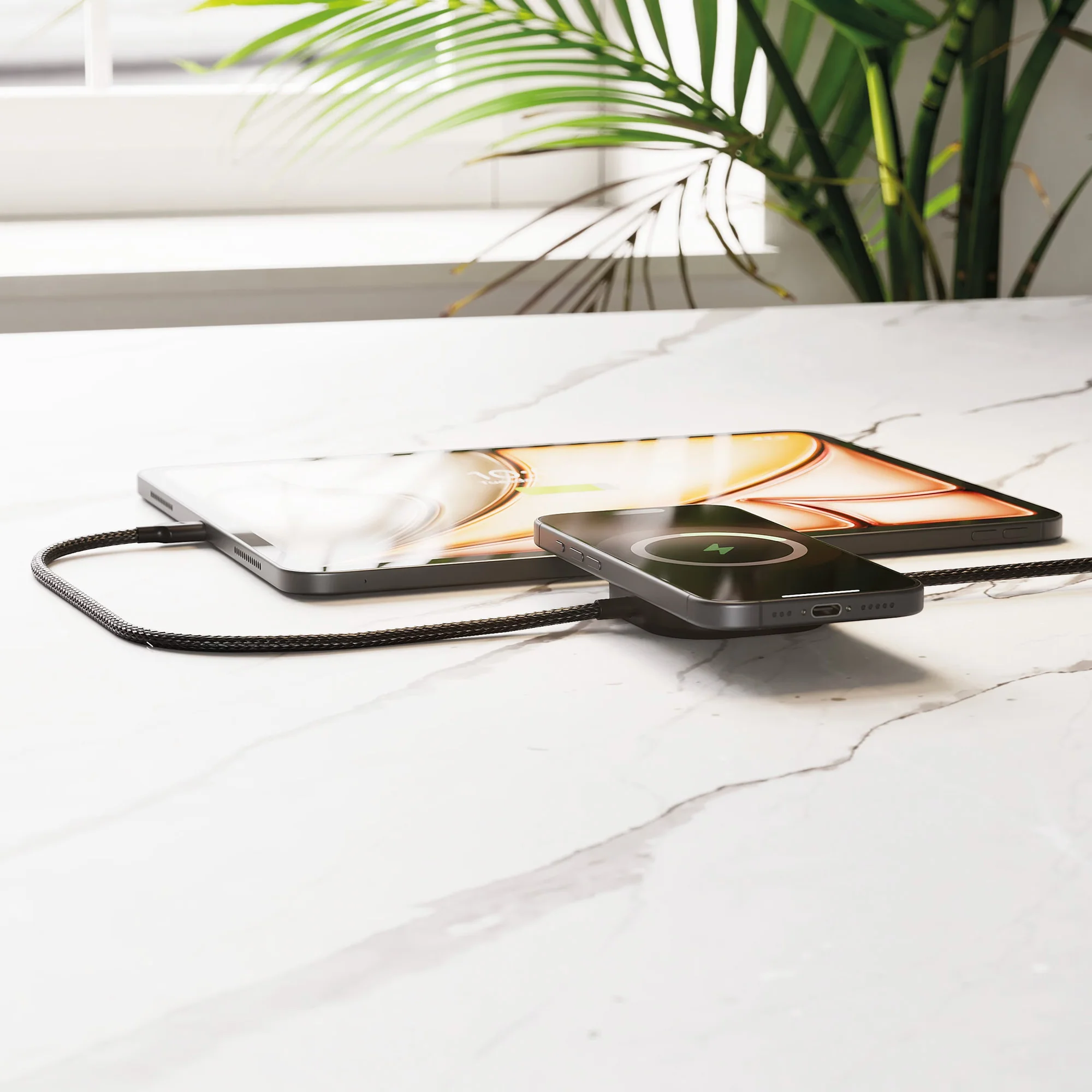 Zens Pro 2 | Wireless Charger - Charging Cable USB-C/USB-C - Zwart - Image 5